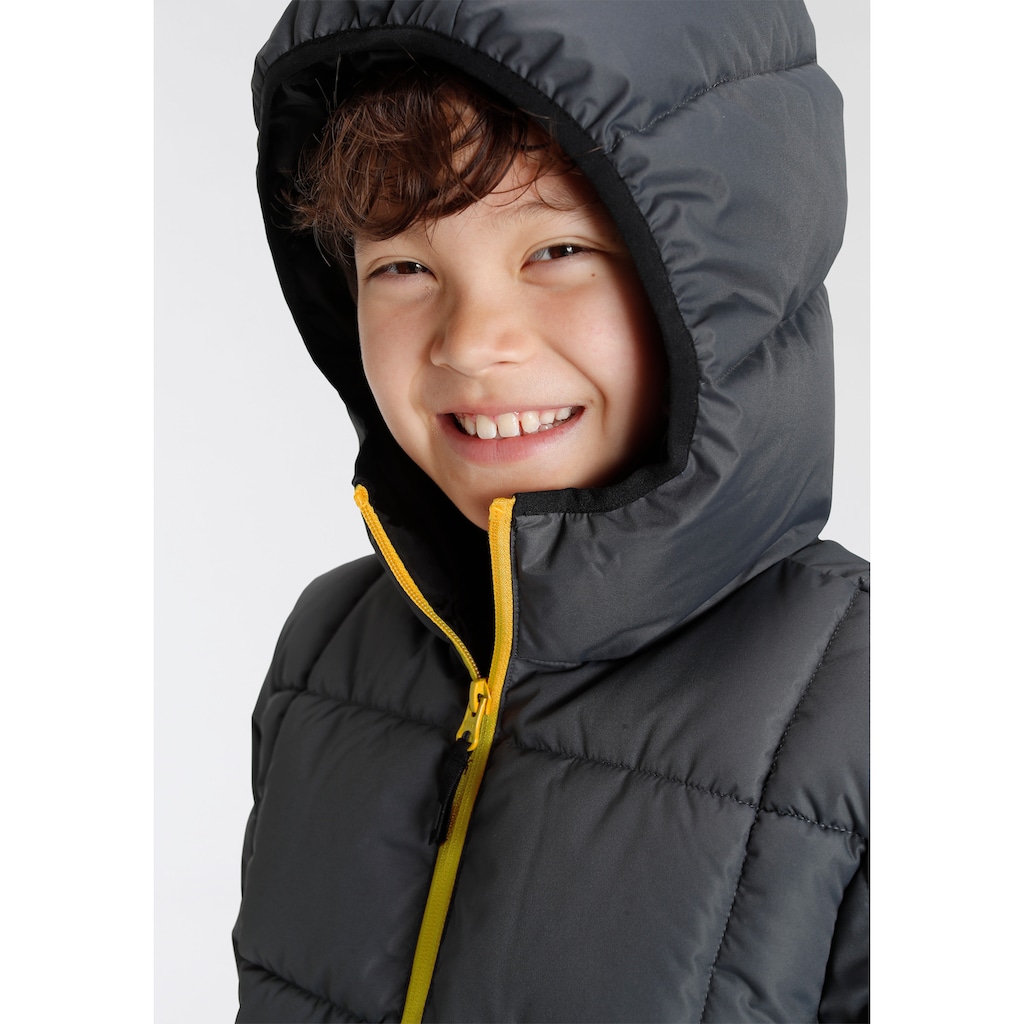 Icepeak Steppjacke »PASCO - für Kinder«, mit Kapuze