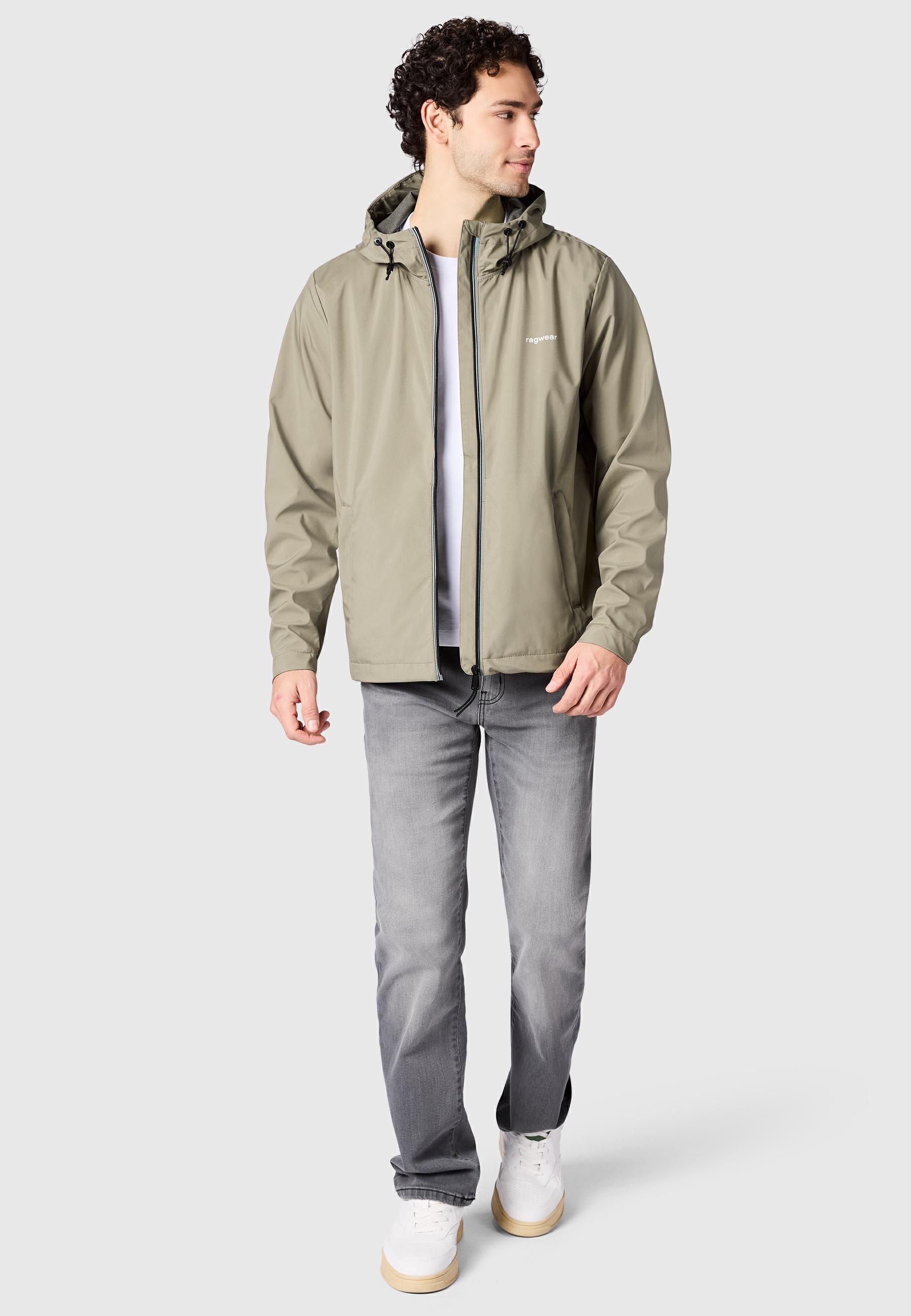 Ragwear Softshelljacke »Shellwie Bonded« mit Kapuze wasserdichte Herren Übergangsjacke mit Kapuze