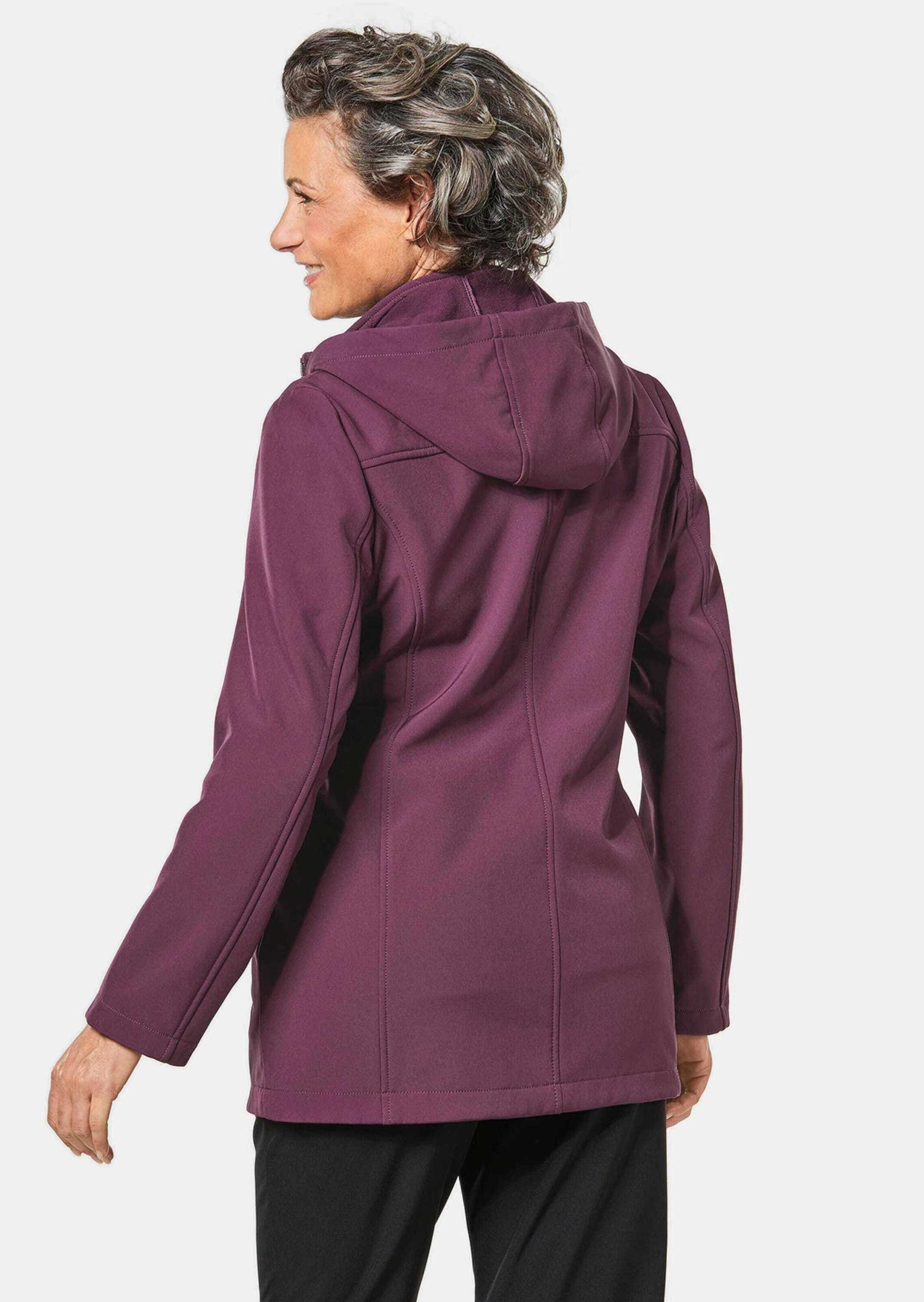 GOLDNER Funktionsjacke »Softshelljacke mit Kapuze Wasserabweisende Softshelljacke mit Kapuze«