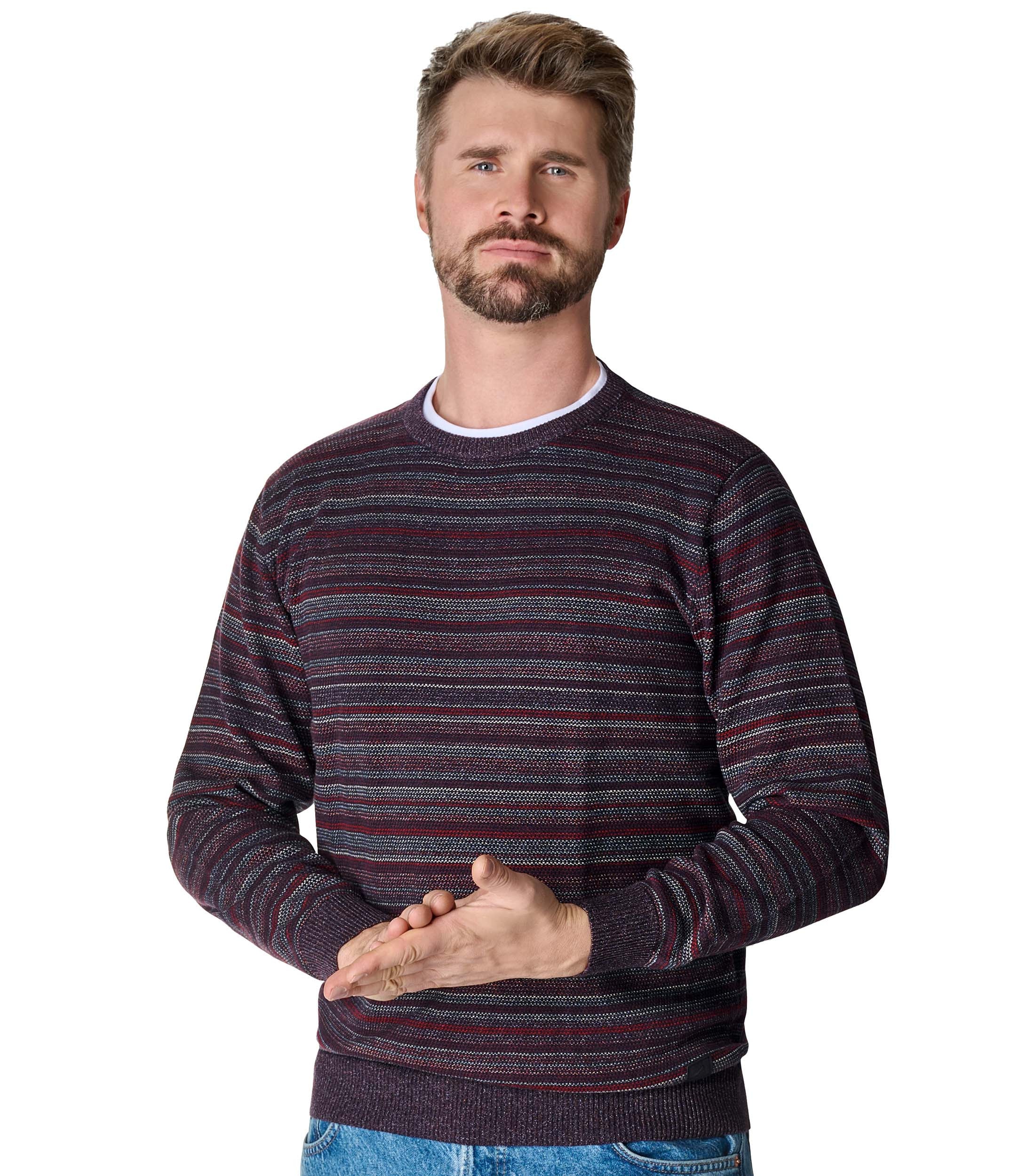 CASAMODA "CASAMODA Pullover gestreift"