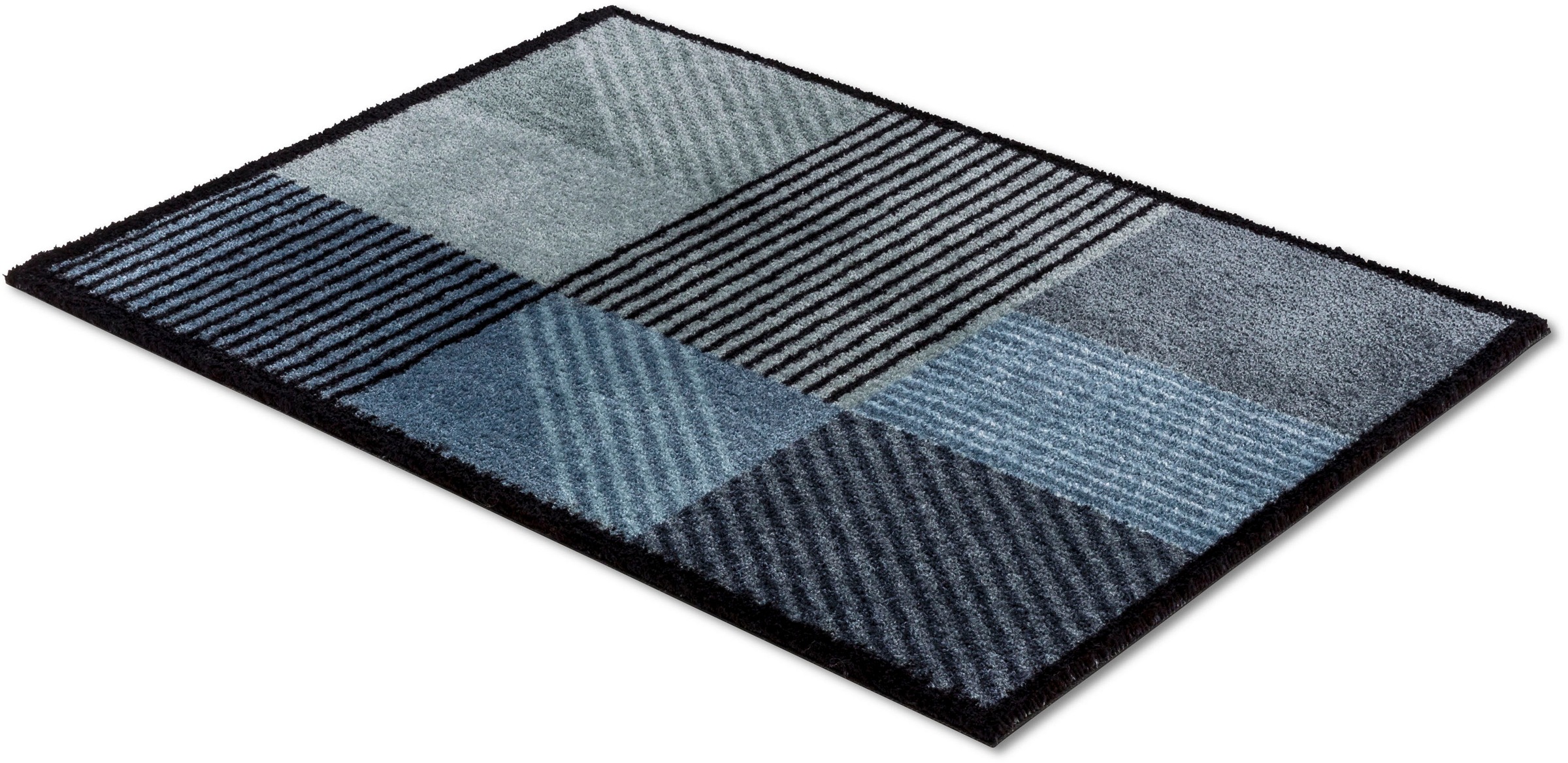 SCHÖNER WOHNEN-Kollektion Fußmatte "Manhattan 006" rechteckig 7 mm Höhe Sch günstig online kaufen