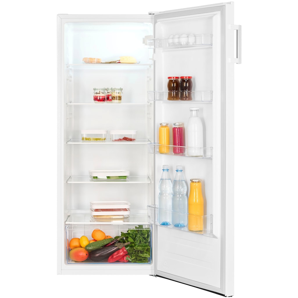 exquisit Vollraumkühlschrank »KS320-V-H-010E«, KS320-V-H-010E, 143,4 cm hoch, 55 cm breit