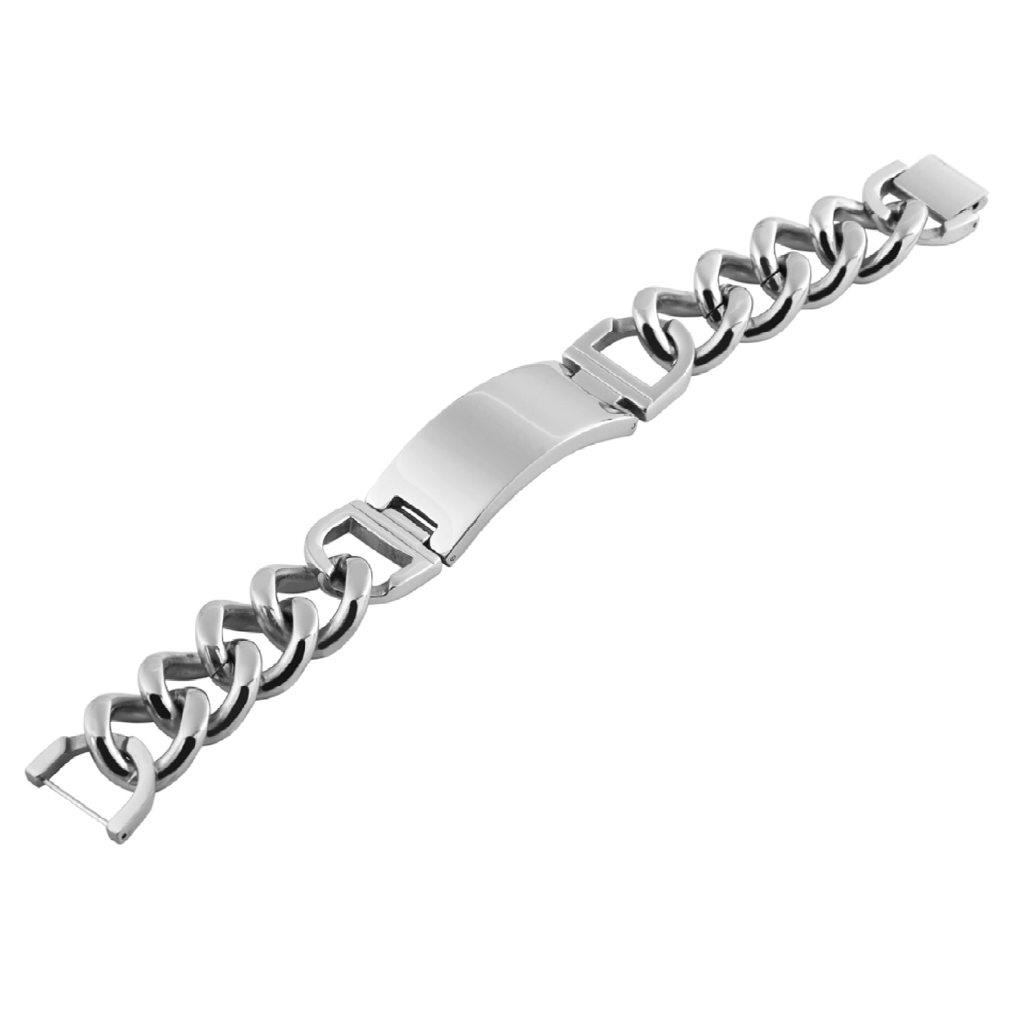 Adelia´s Edelstahlarmband »Armband aus Edelstahl 21 cm«