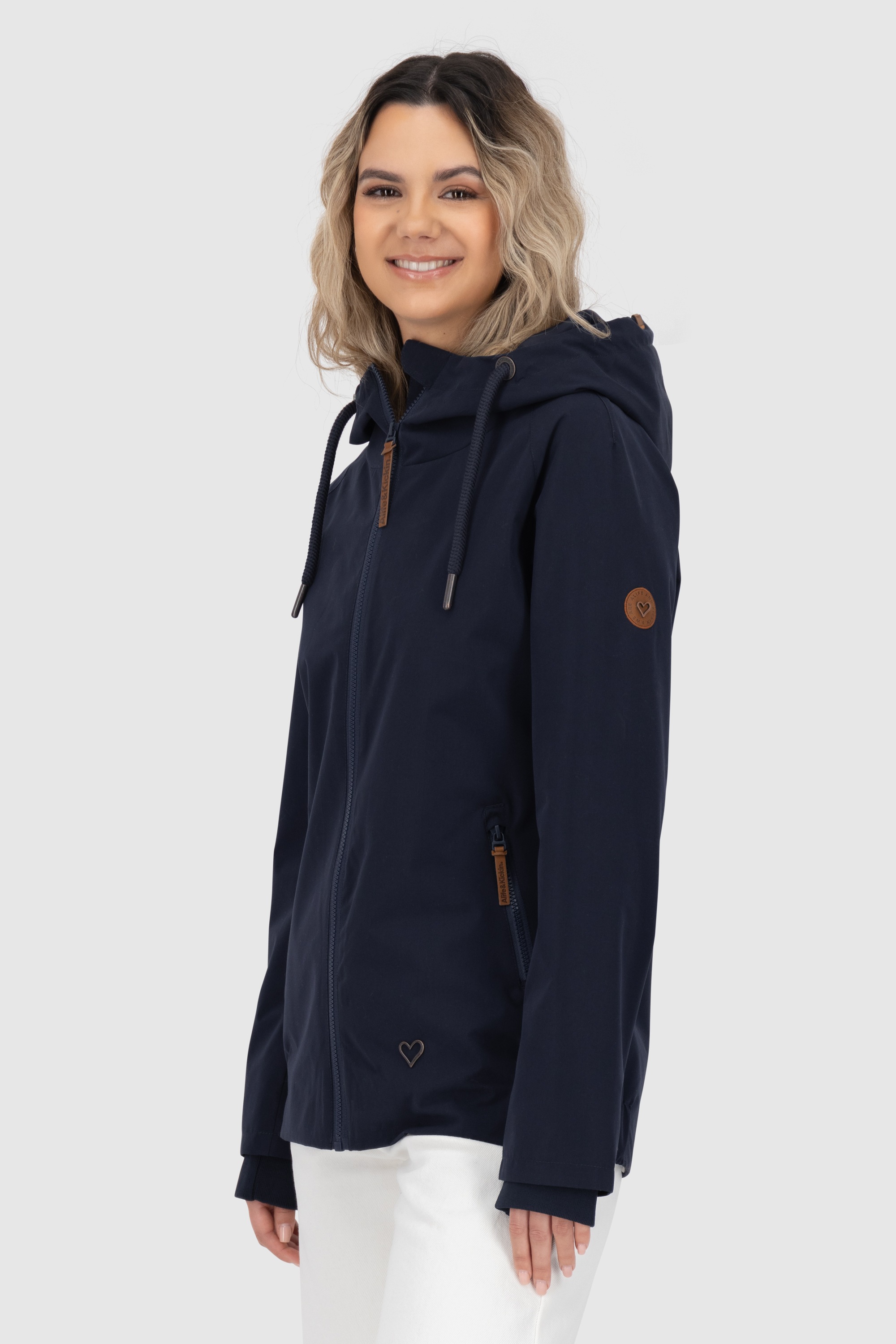 Thumbnail - Alife & Kickin Sommerjacke "BETTYAKA" mit Kapuze