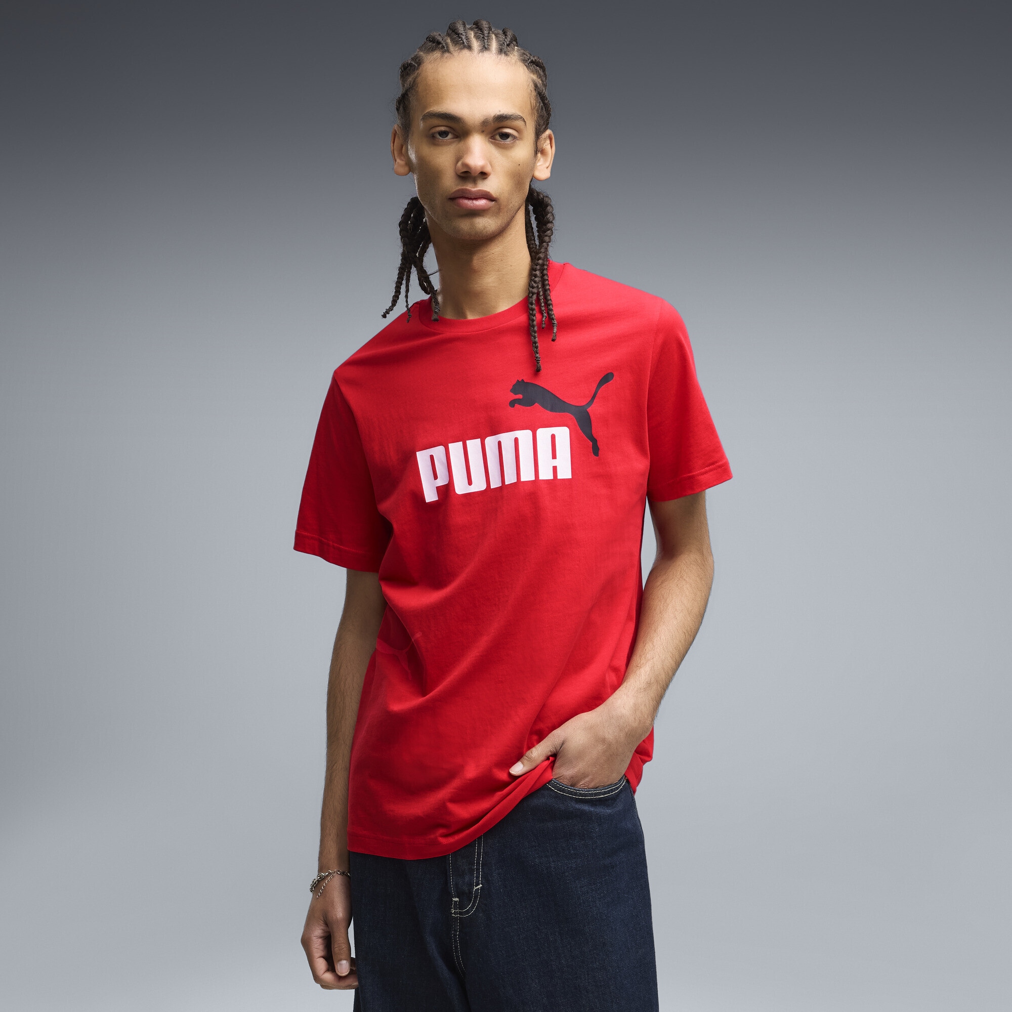 PUMA T-Shirt »Essentials 2 Colour No. 1 Logo T-Shirt Herren«