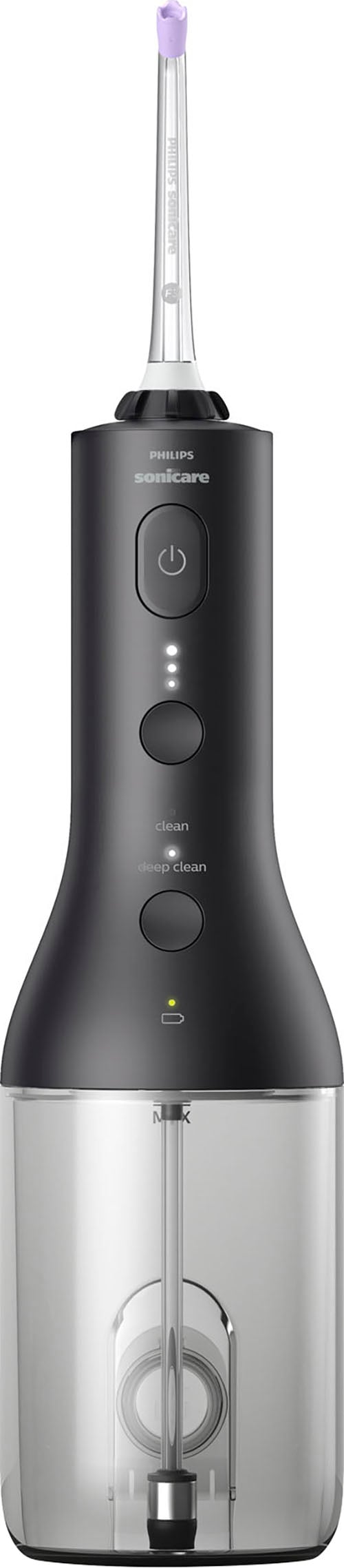 Philips Sonicare Munddusche »kabelloser Power Flosser 3000 HX3826«, 2 St. Aufsätze, Quad Stream-Technologie, 2 Modi für die Reinigung, 3 Intensitätsstufen