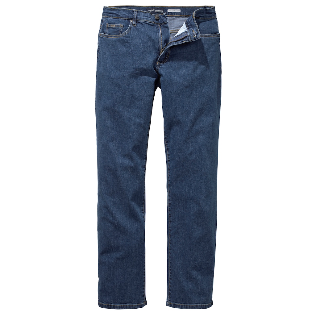 Arizona Stretch-Jeans »John«, (Packung, 2 tlg.), Straight Fit