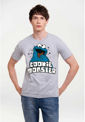 T-Shirt »Sesamstrasse - Krümelmonster«, mit coolem Print