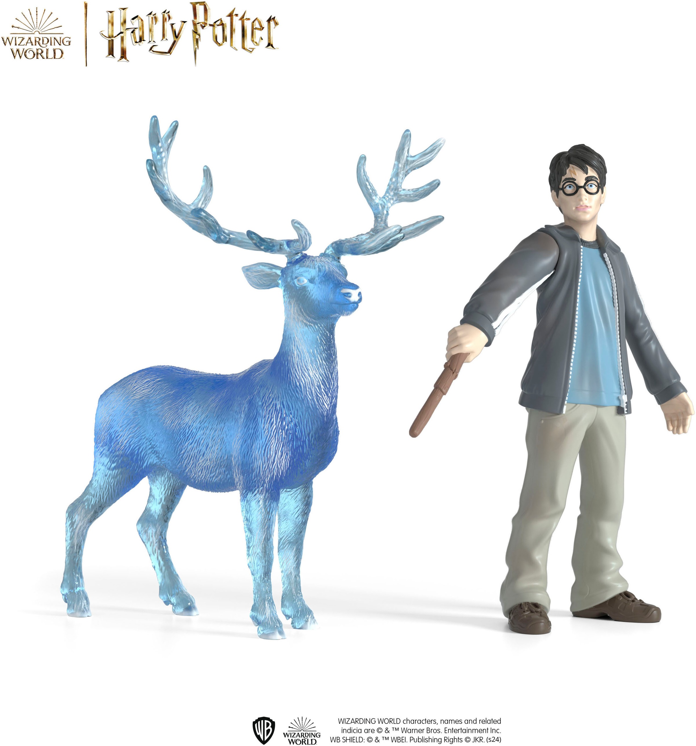 Schleich® Spielfigur »WIZARDING WOLRD™, Harry Potter & Patronus (42680)«