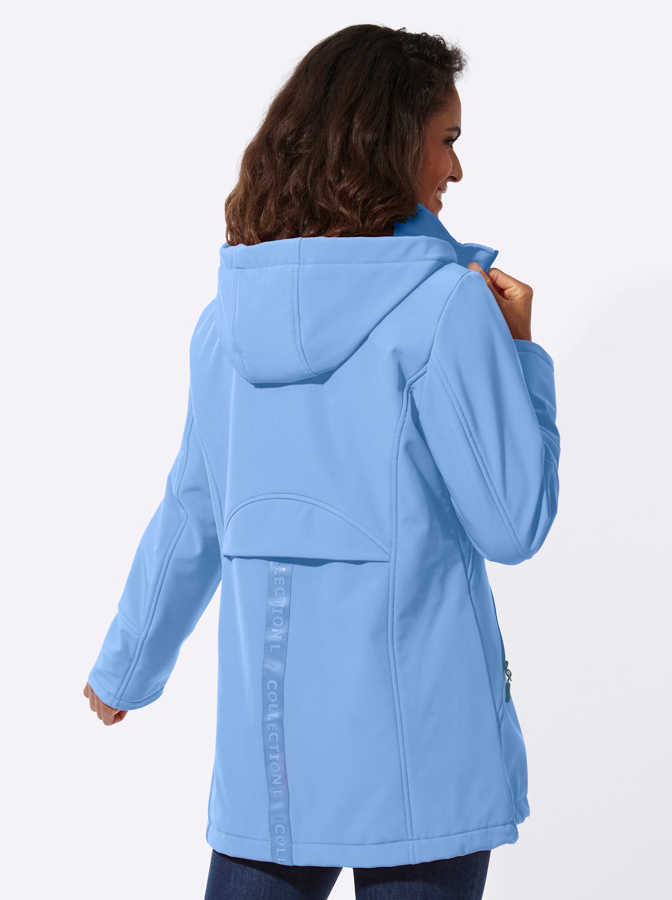 Casual Looks Softshelljacke, mit Kapuze