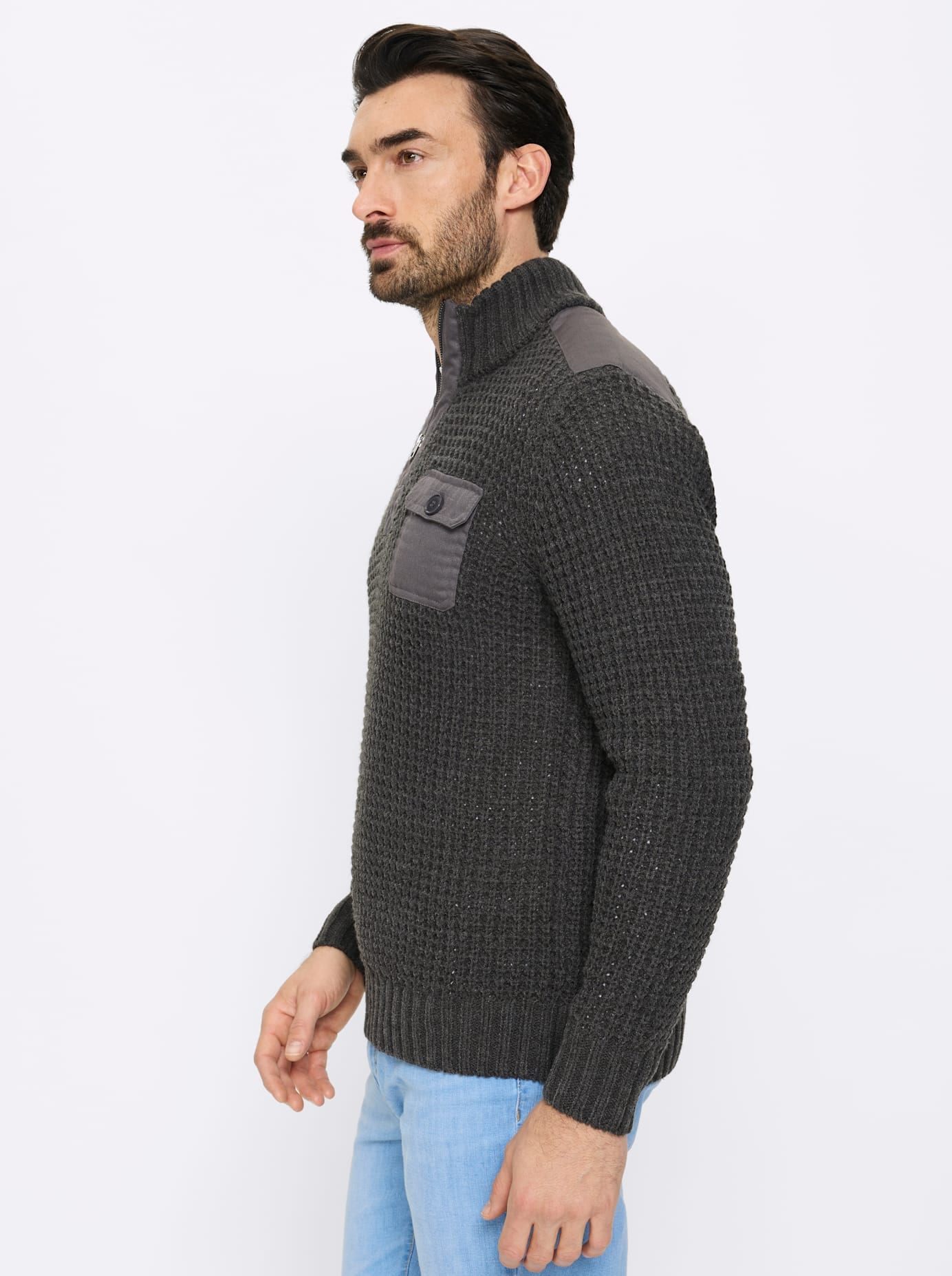 Marco Donati Stehkragenpullover »Pullover«