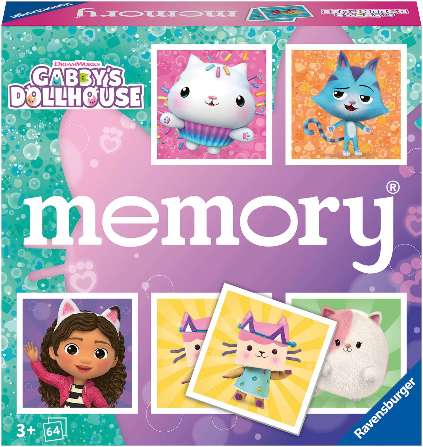 Spiel »memory® Gabby's Dollhouse«, Made in Europe, FSC® - schützt Wald - weltweit