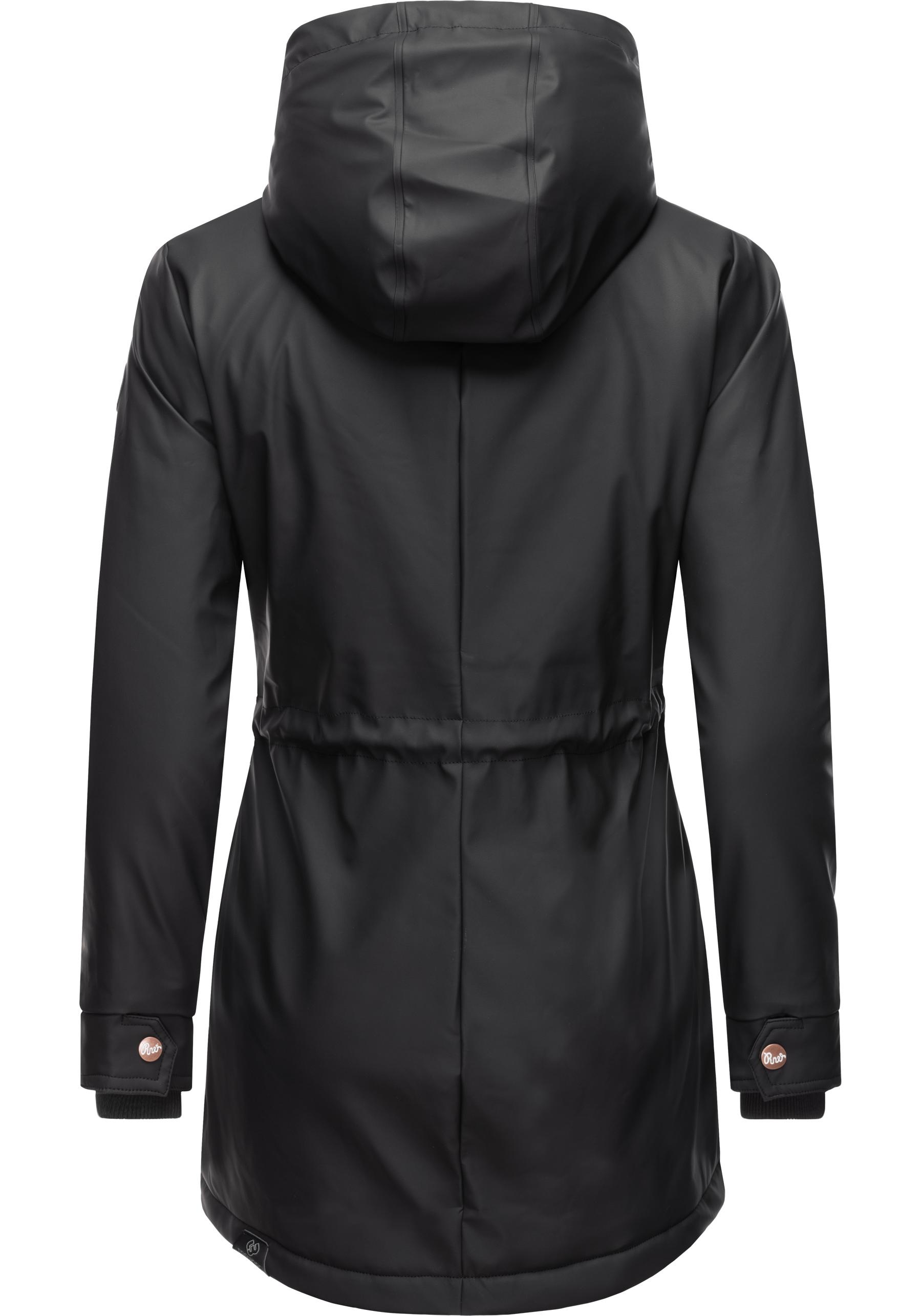 Ragwear lietpaltis »Monadis Rainy Intl.« stilingas Lietpaltis su kuschligem Innenfutter