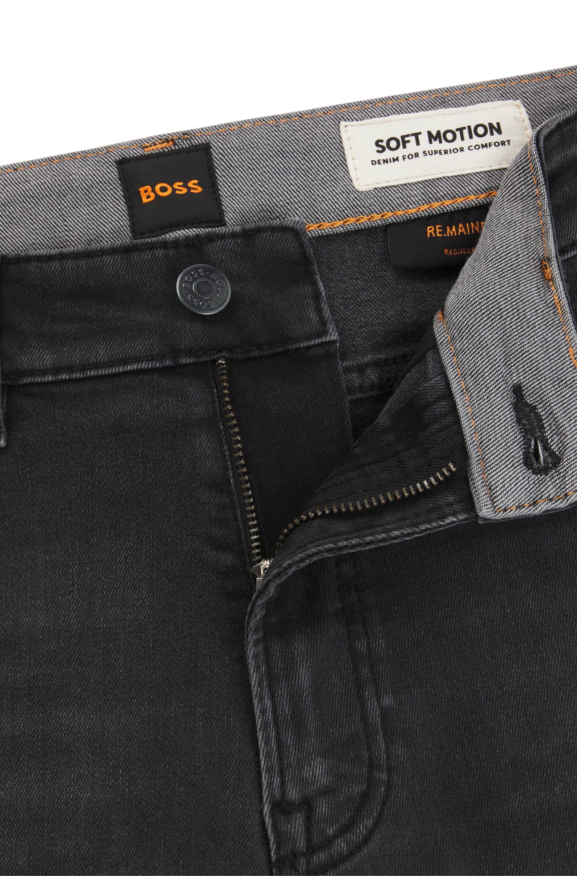 BOSS ORANGE Regular-fit-Jeans »RE.MAINE BO«, mit BOSS-Lederbadge