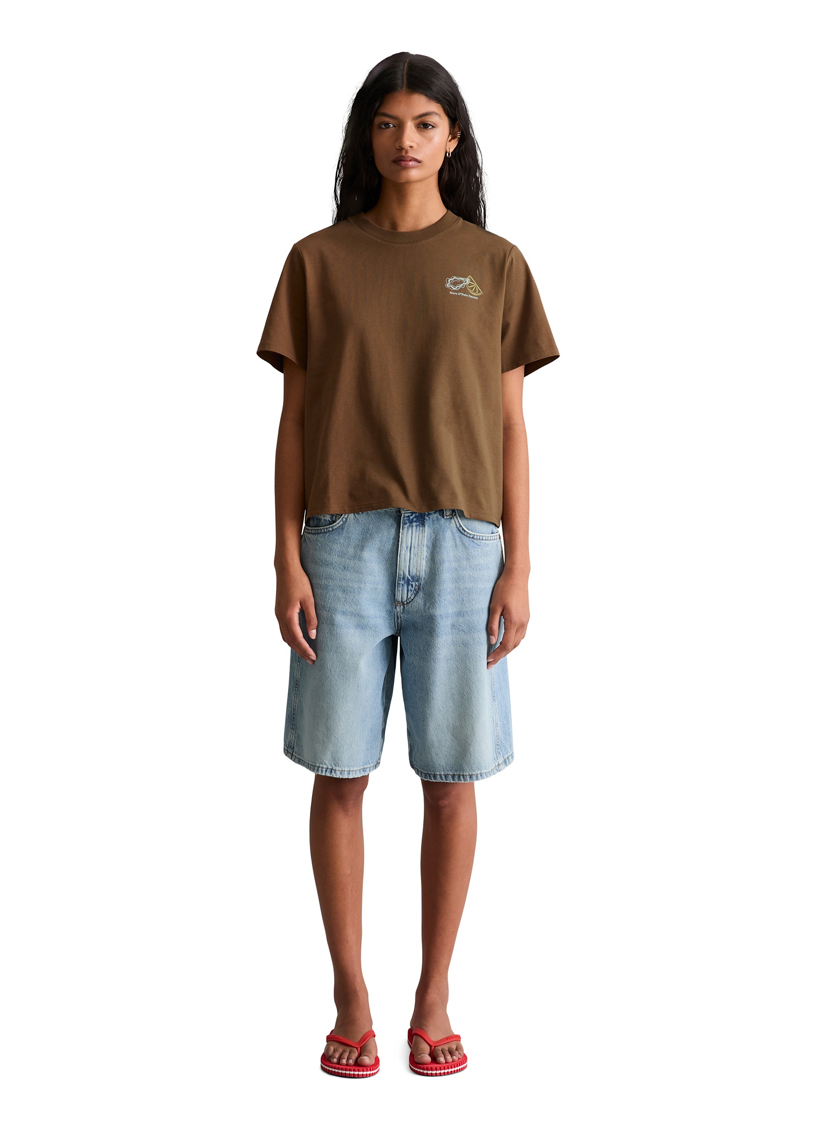 Marc O'Polo DENIM T-Shirt »aus Organic Cotton«