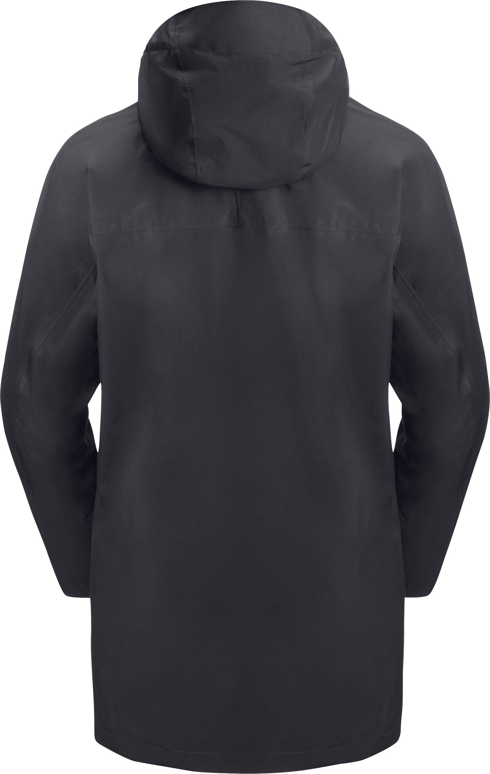 Jack Wolfskin Funktionsjacke »MAINKAI LONG JKT W«, mit Kapuze