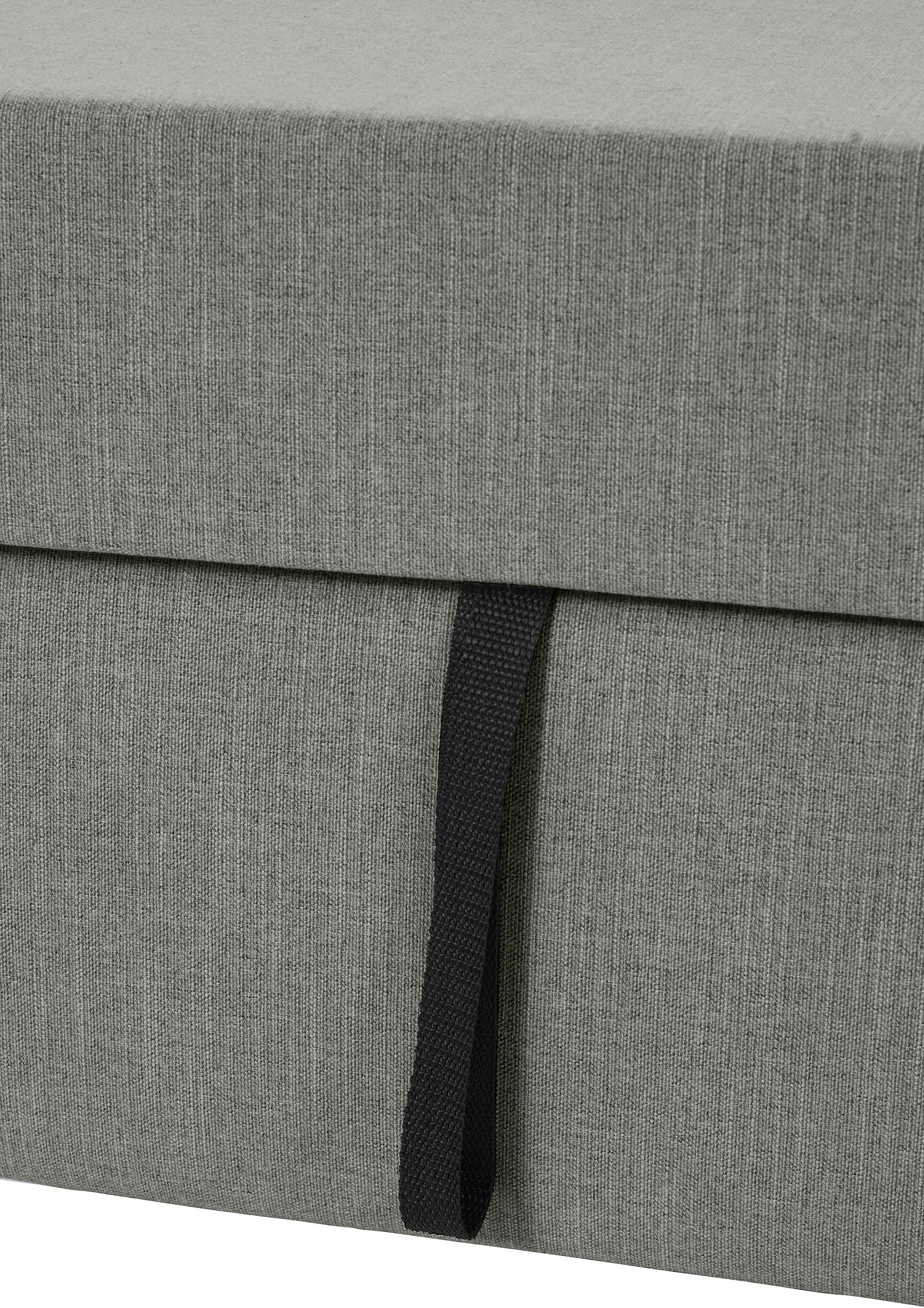 OTTO products Wohnlandschaft »Grazzo U-Form«, hochwertige Stoffe aus recyceltem Material, Steppung im Sitzbereich