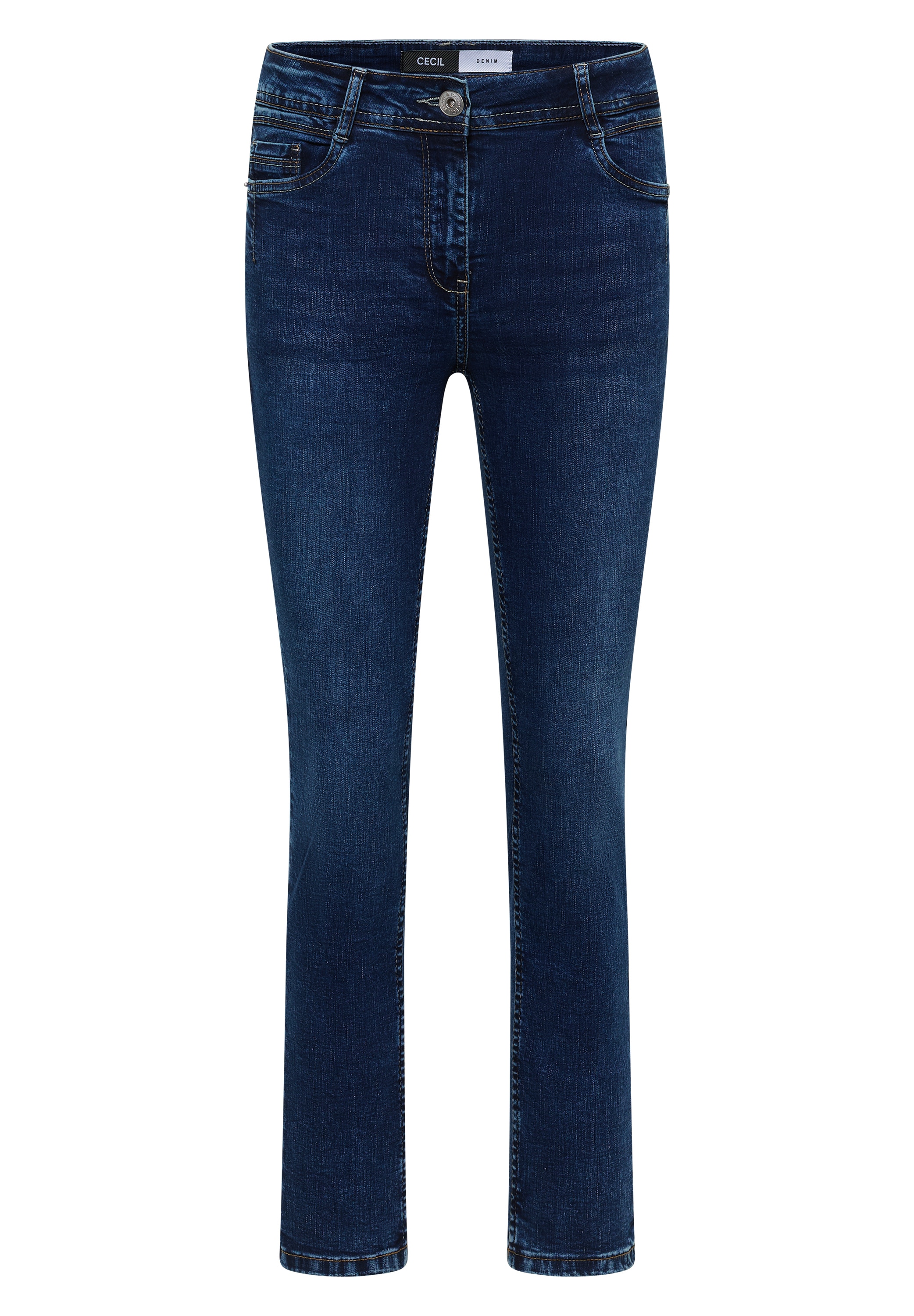 Cecil Slim-fit-Jeans High Waist