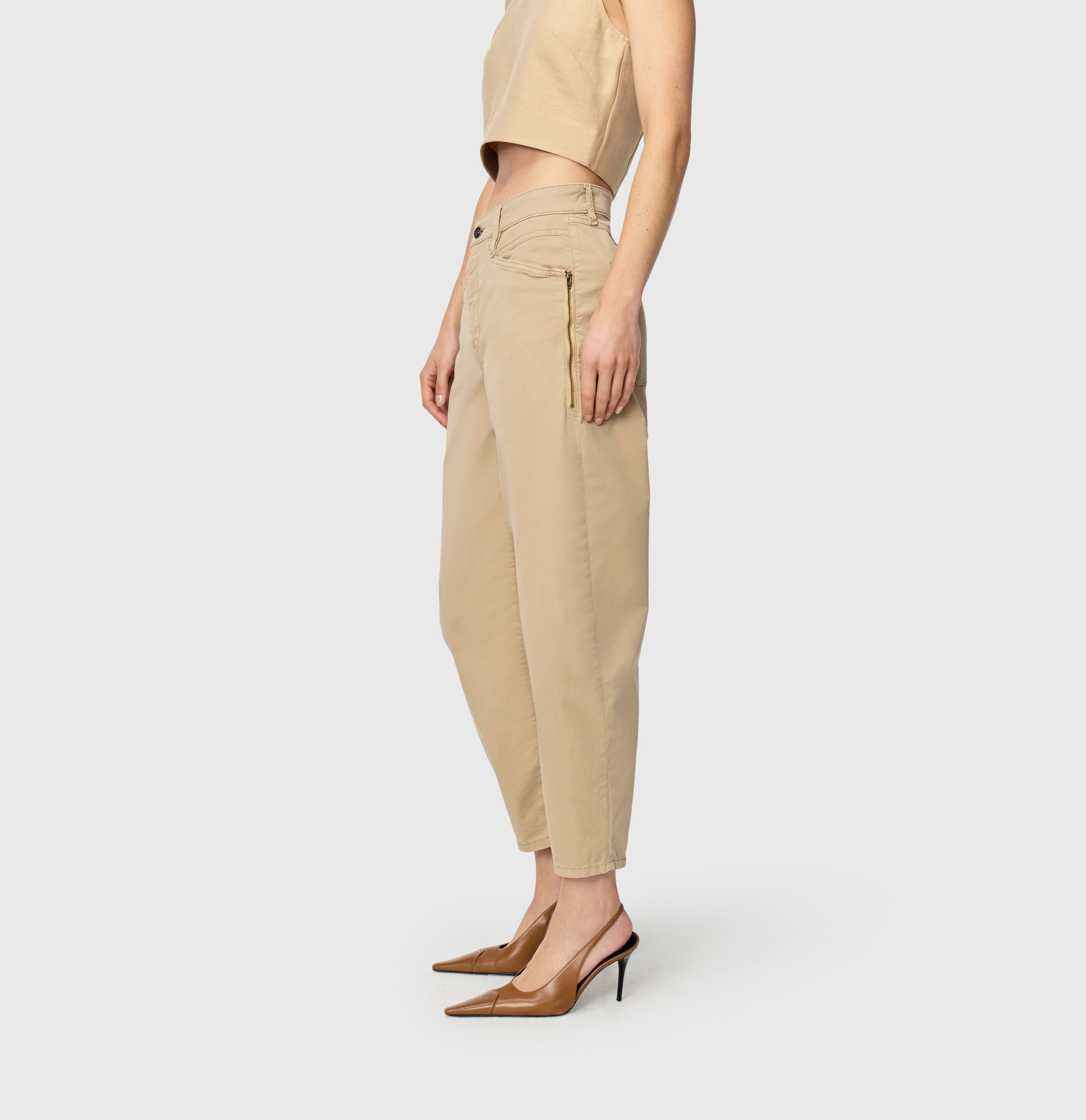 MAC Stoffhose »BORA 2.3 zip«  mit Stretch