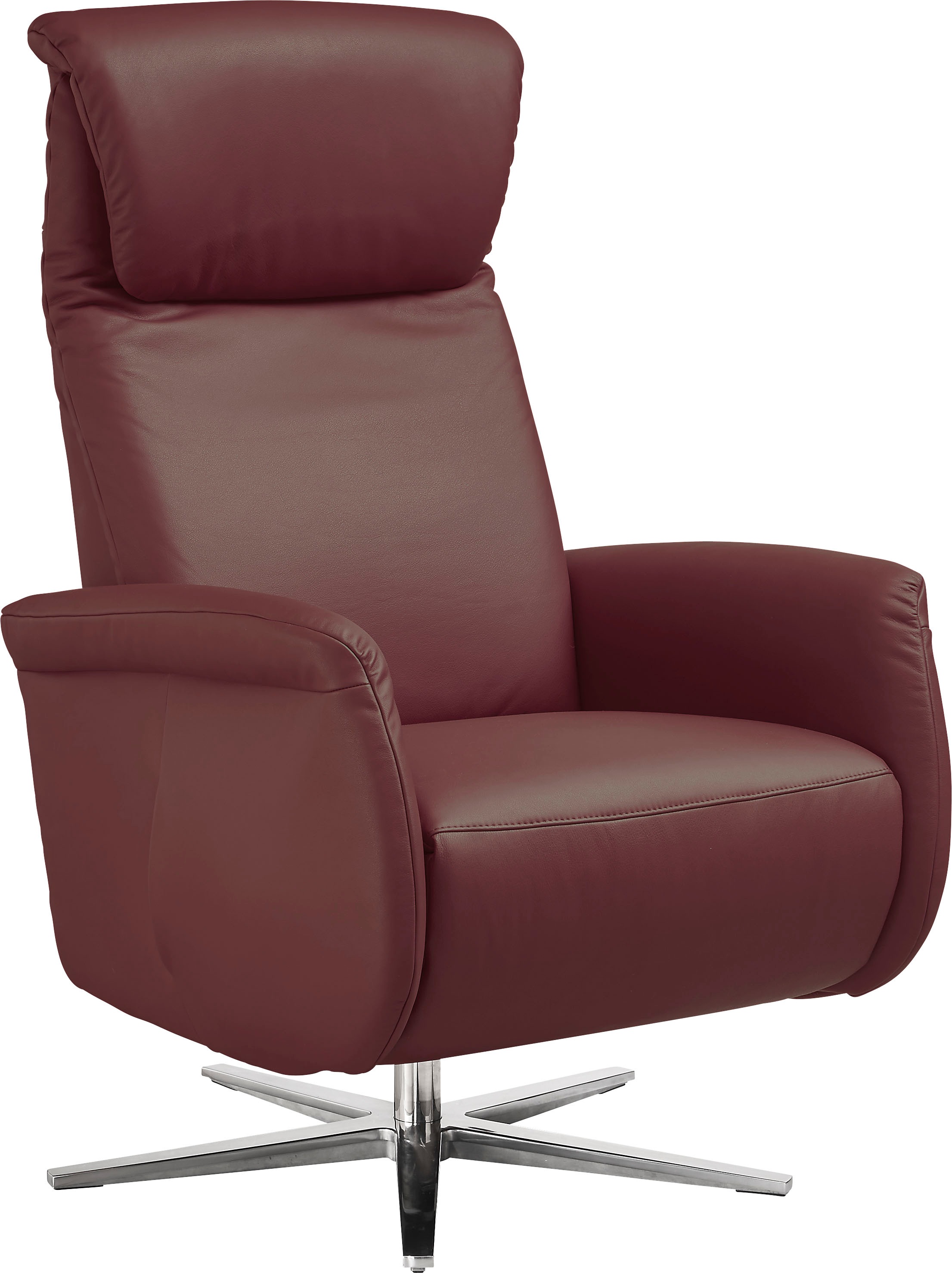 Home affaire Relaxsessel "Cartore Chromfuß, mit manueller oder motorischer günstig online kaufen