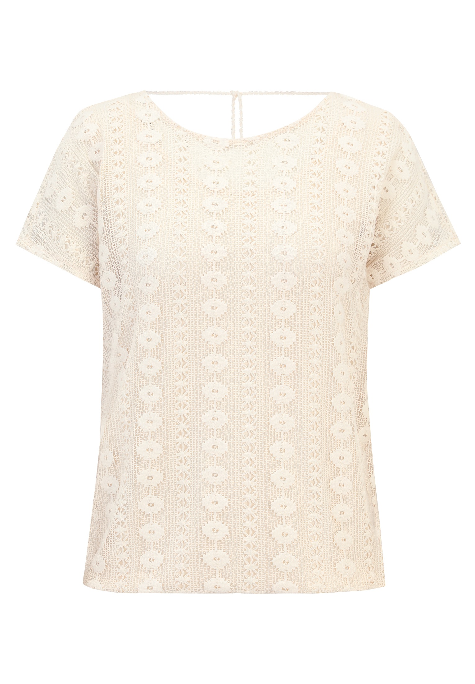 Cartoon Spitzenbluse "Damen Spitzenshirt mit überschnittenen Ärmeln" günstig online kaufen