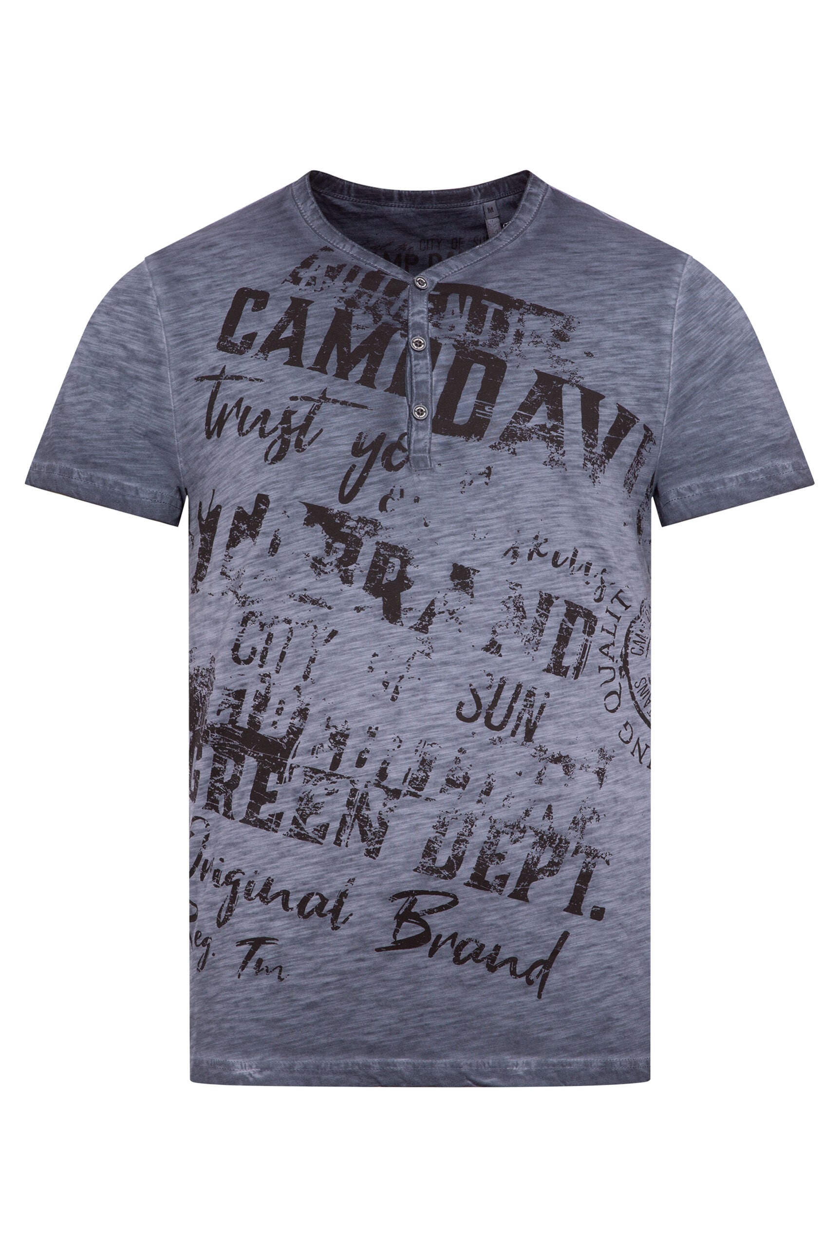 CAMP DAVID V-Shirt, aus Baumwolle