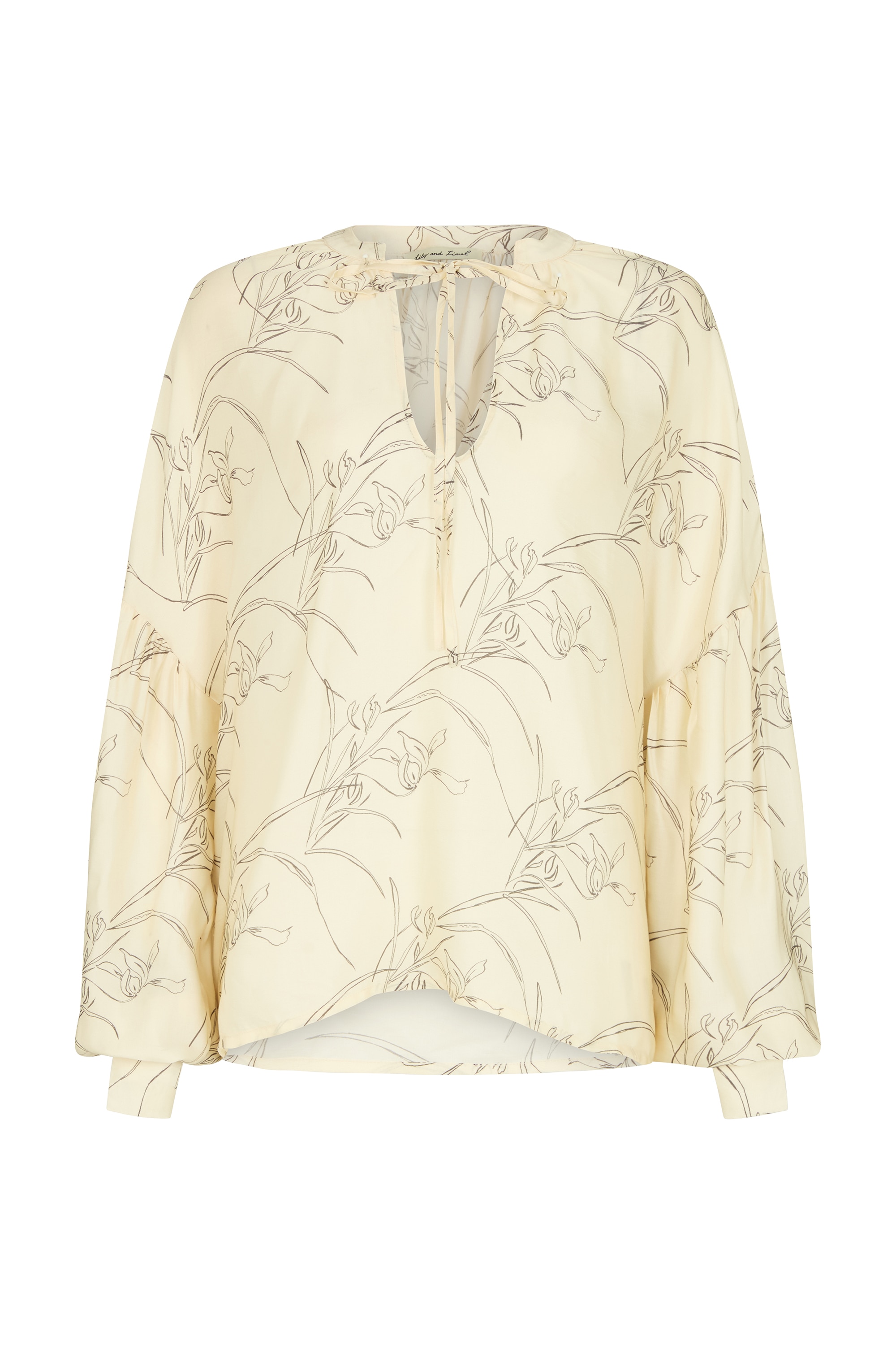 Lily and Lionel Hemdbluse "Rosetti Billowy Sleeves Floral Print Blouse Dame günstig online kaufen