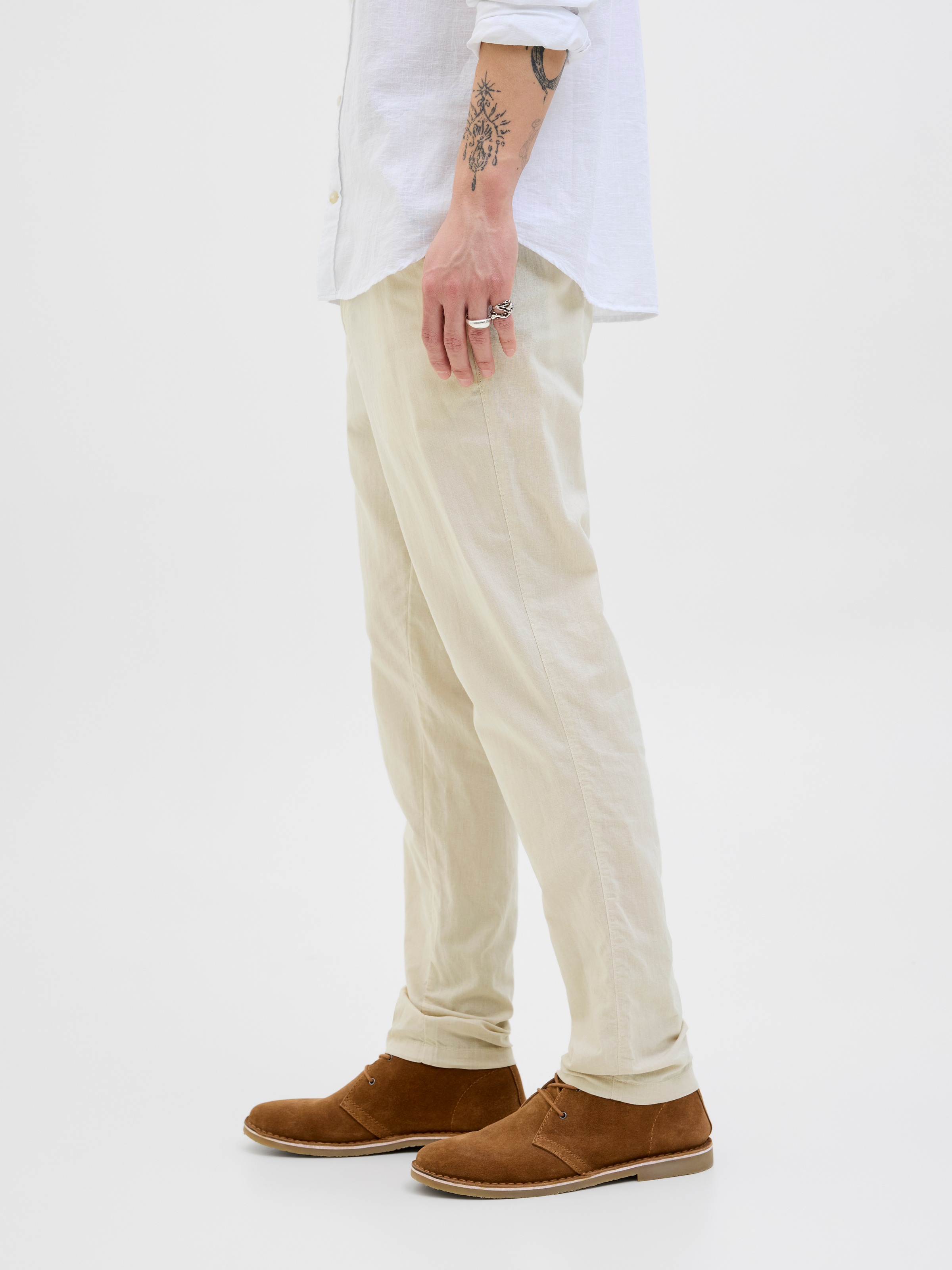 Jack & Jones Chinohose "JPSTACE SUMMER CHINO PANT SN" mit Reißverschluss günstig online kaufen