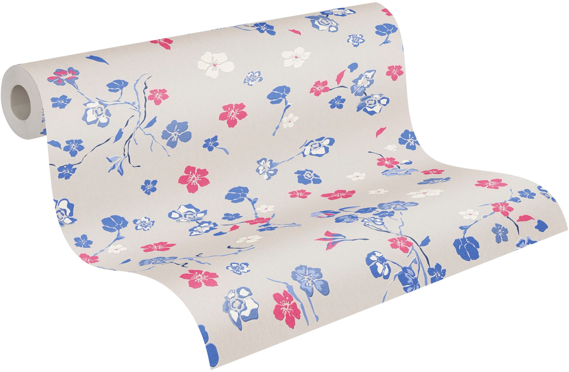 living walls Vliestapete »House of Turnowsky Designer Blumentapete« matt strukturiert extravagant Kunst Floral verspielt