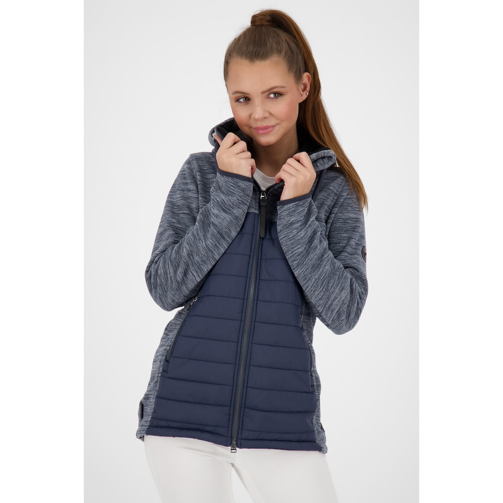 Alife & Kickin Outdoorjacke »CharlieAK S Downlook Polarfleece Damen Übergangsjacke«