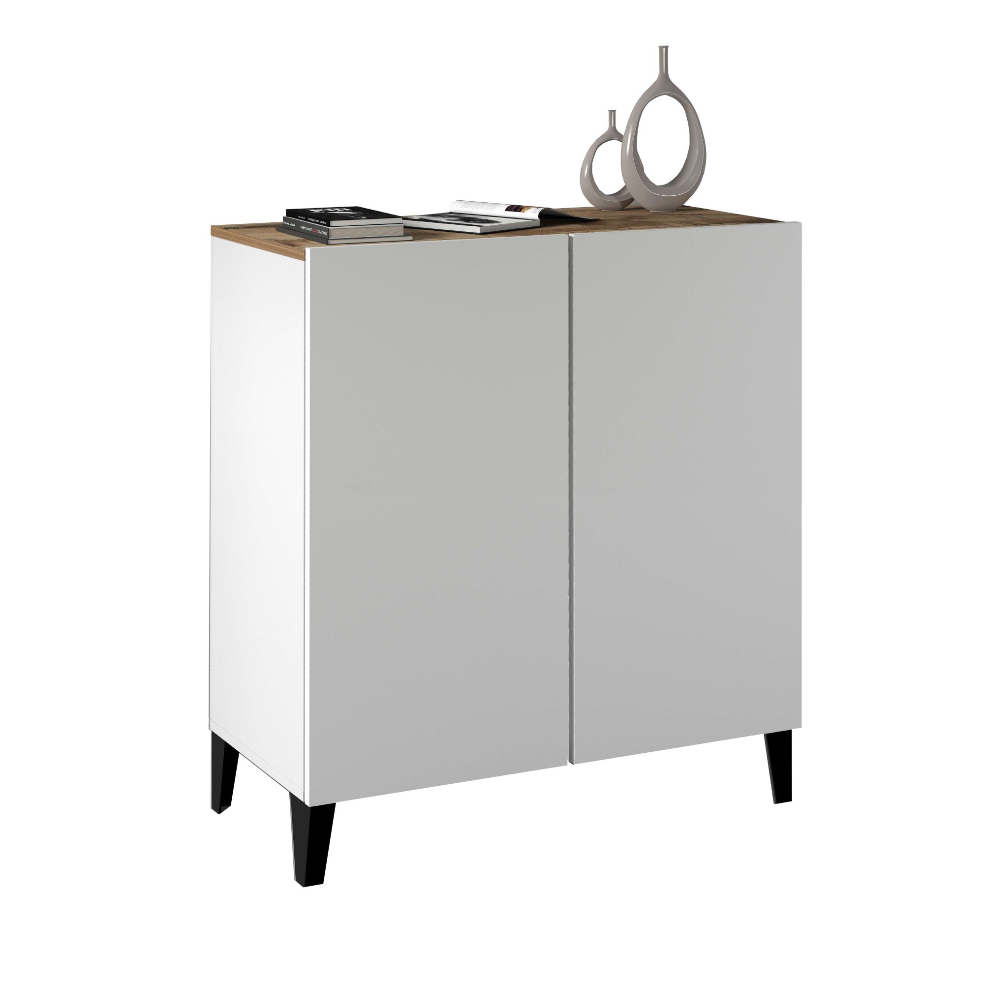 Home affaire "Sunrise Aktenschrank, Mehrzweckschrank, Büroschrank" mit 2 Türen & 2 Fӓchern, Breite 79,2 cm, Made in Italy