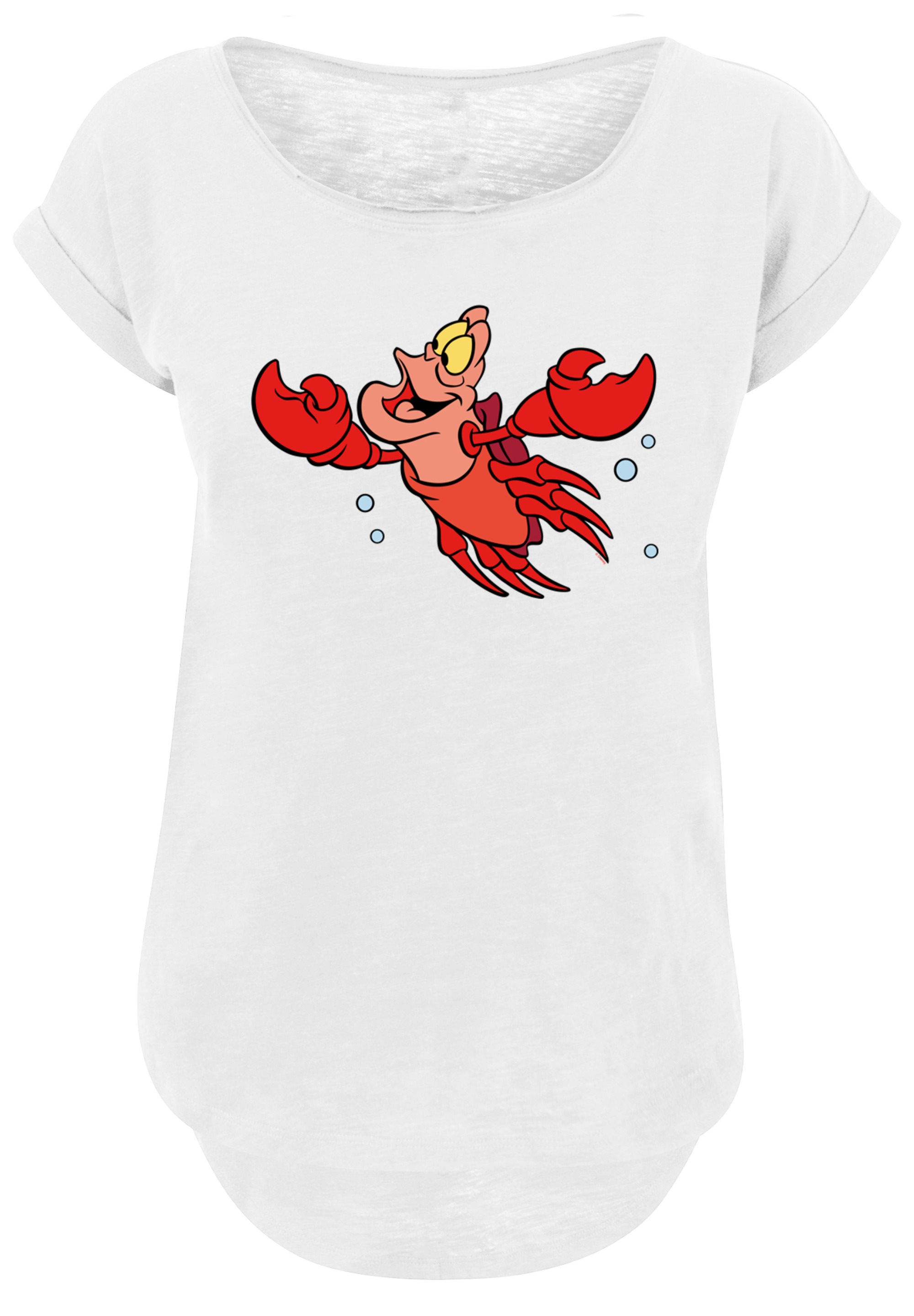 F4NT4STIC T-Shirt »Disney Arielle die Meerjungfrau Sebastian Bubbles«, Print