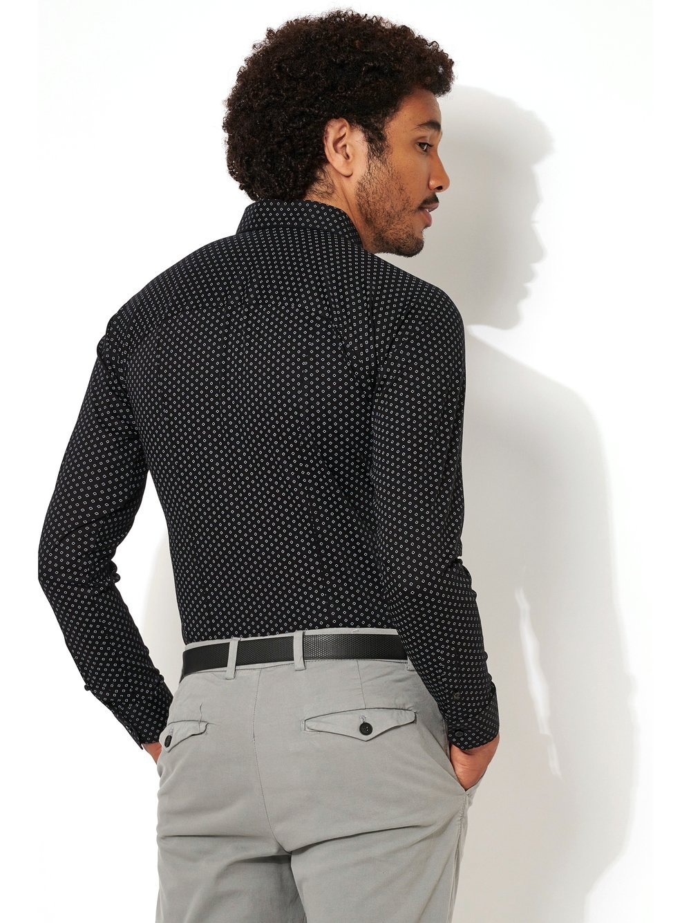 DESOTO Businesshemd »Casual Kent 1/1«, Mit Minimal Print