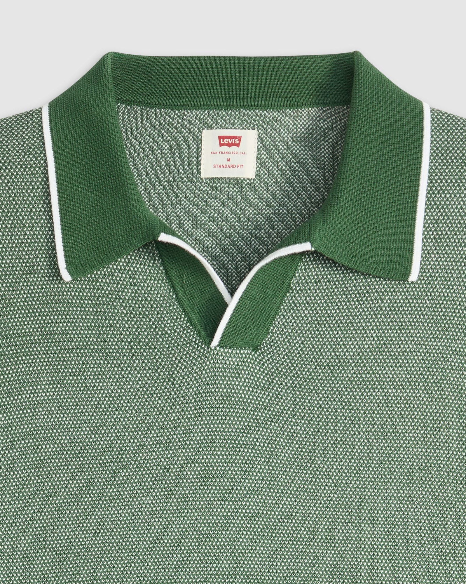 Levi's® Poloshirt »LV POLO SKIPPER KNIT MULTI-COLOR«, Kragen ohne Verschluss