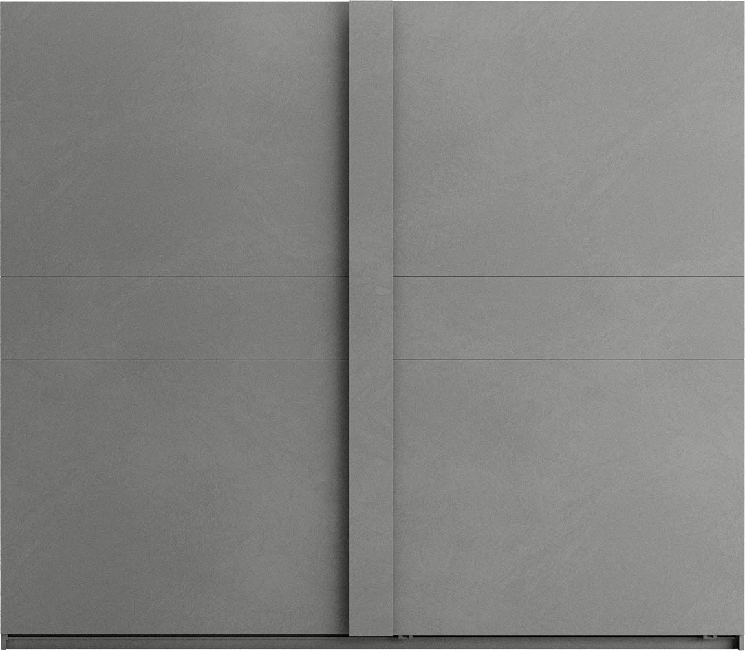 INOSIGN Schwebetürenschrank "Jupiter, Schiebetürenschrank in Steingrau" günstig online kaufen
