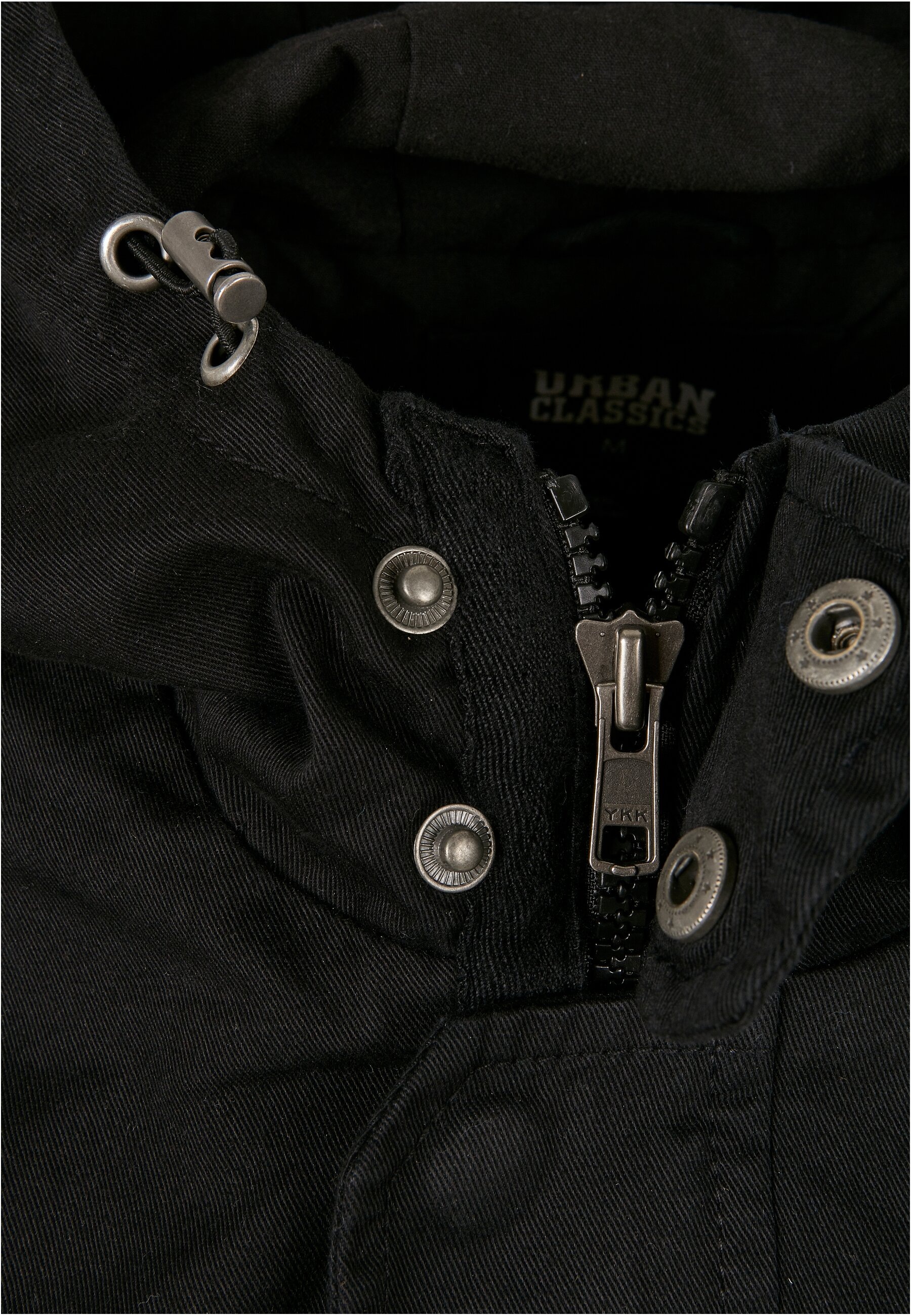 URBAN CLASSICS Allwetterjacke »Urban Classics Herren Cotton Field Jacket«, (1 St.), mit Kapuze