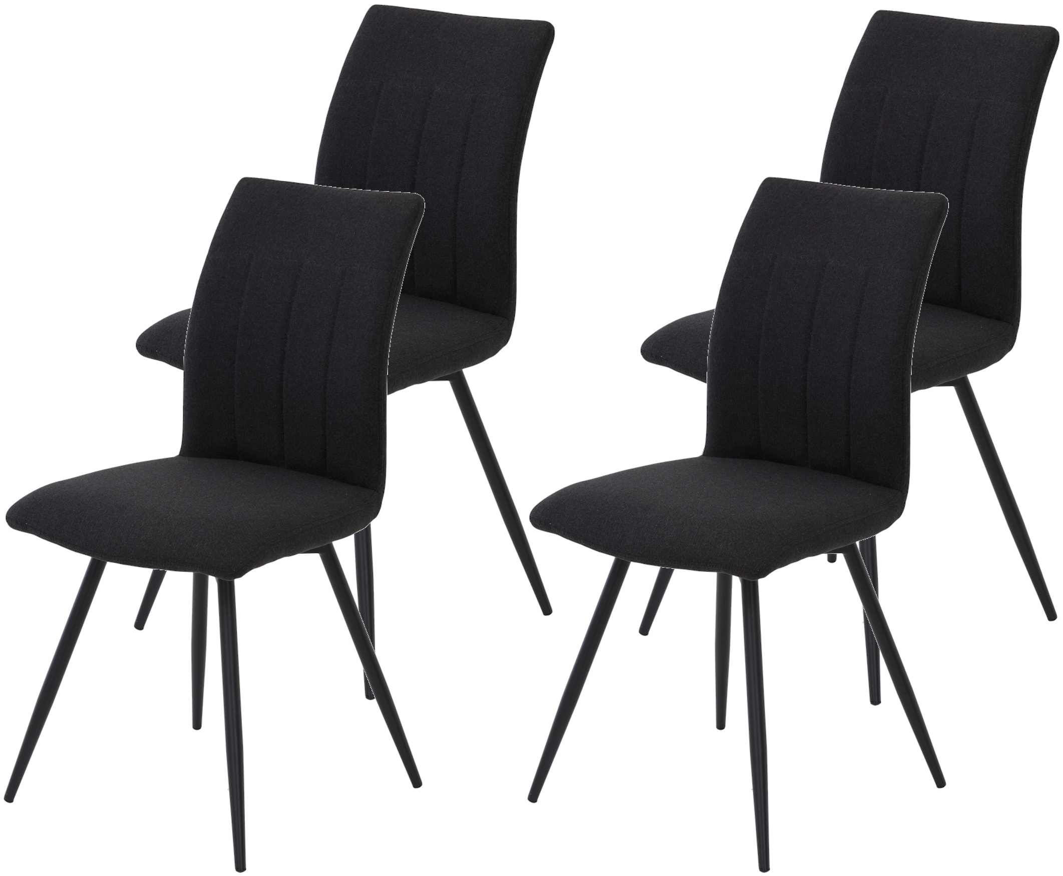 HELA Drehstuhl "Vierfußstuhl RIO" (Set) 4 Stk.Esszimmerstuhl, 360 drehbar, günstig online kaufen