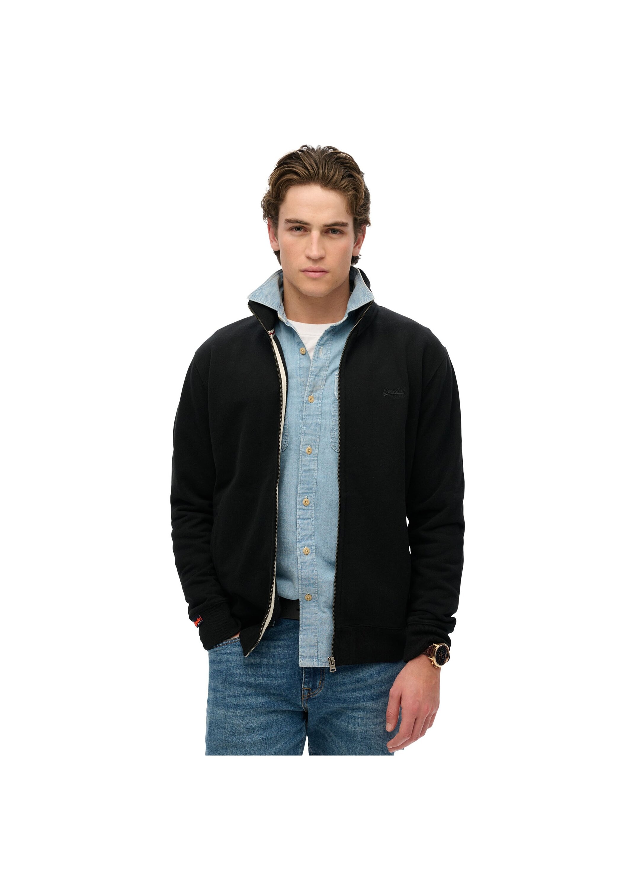 Superdry Sweater "Sweatjacke Essential Logo Track Top"