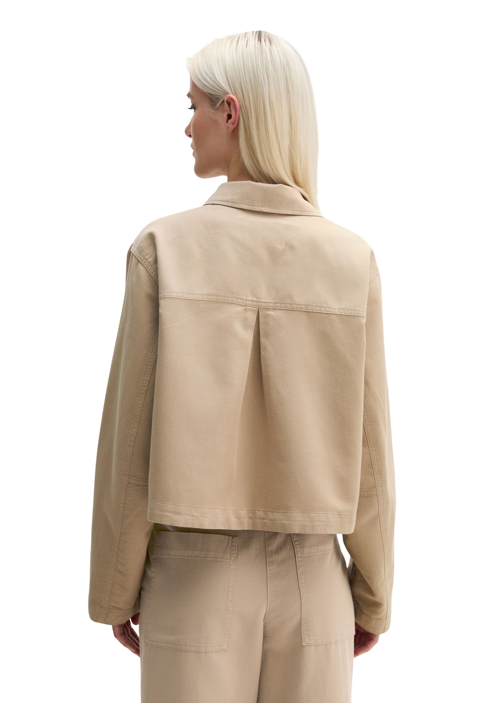 Thumbnail - Marc OPolo Kurzjacke "aus Organic Cotton-Lyocell-Leinen-Mix" ohne Kapuze