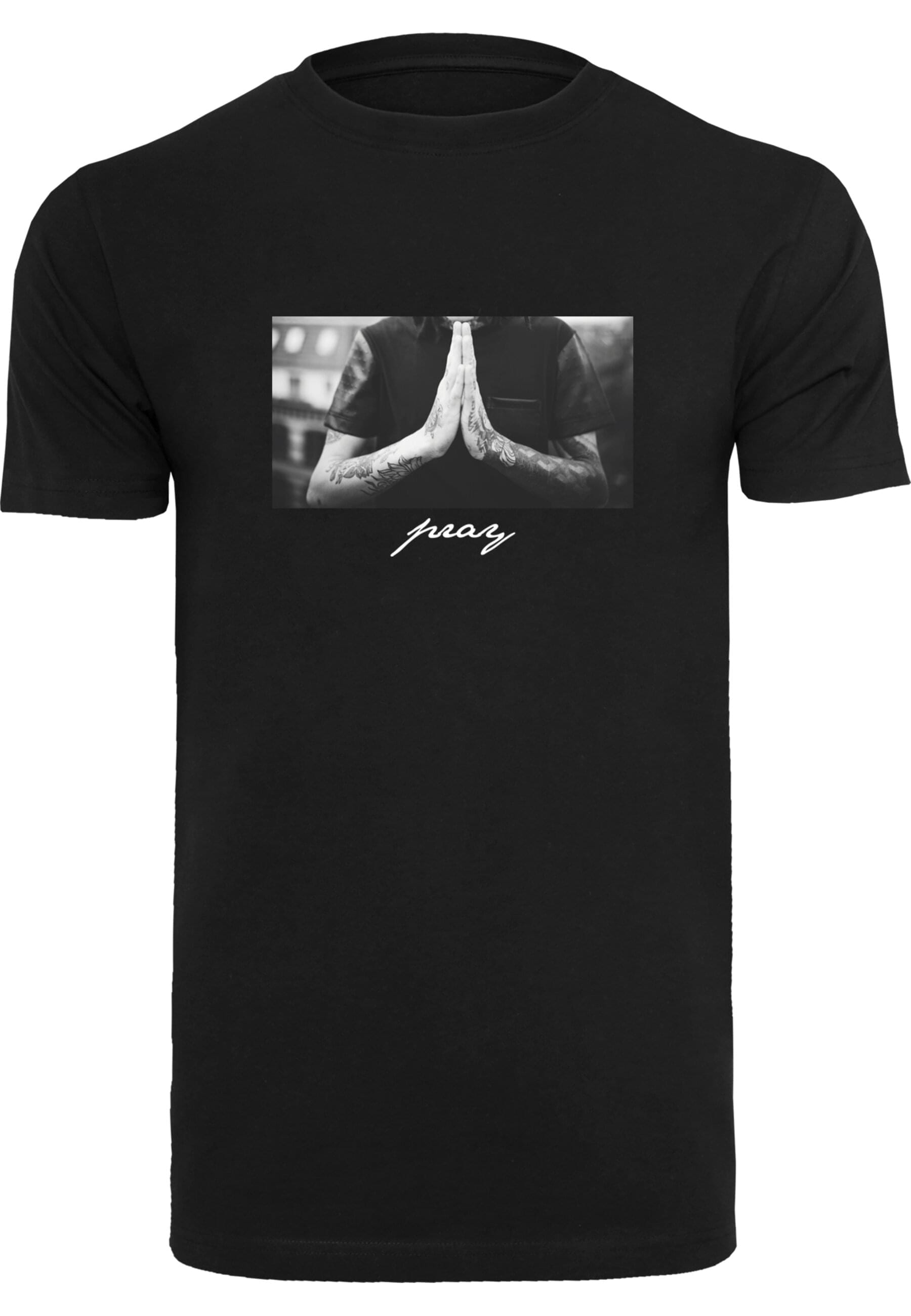 MisterTee T-Shirt "MisterTee Herren Pray Tee" 1 Stk. tlg. günstig online kaufen