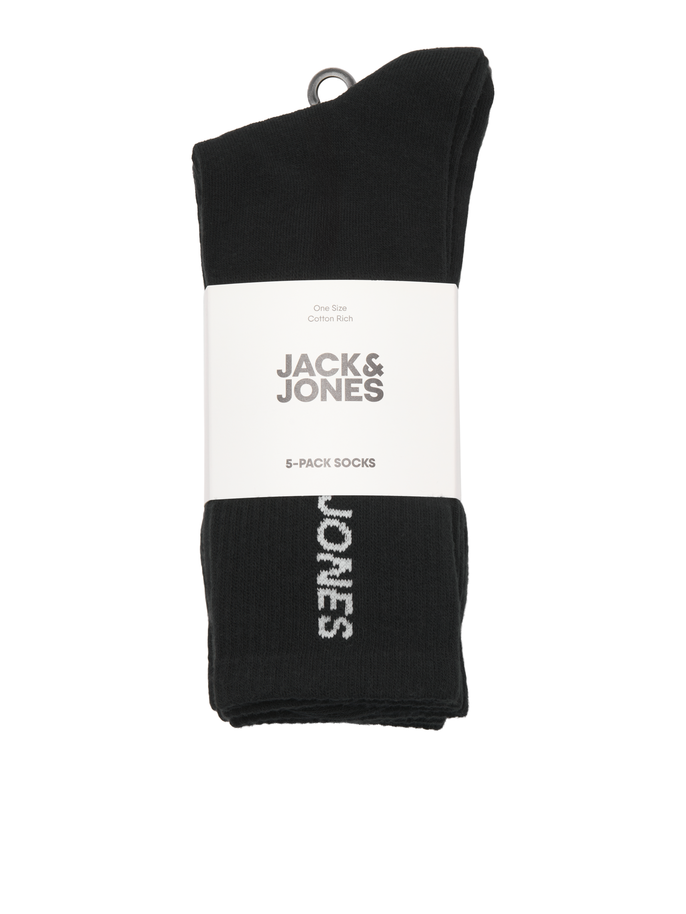 Jack & Jones Freizeitsocken »JACCORP OLD LOGO TENNIS SOCKS 5 PACK« Packung, 5 Paar tlg. Baumwollmischung