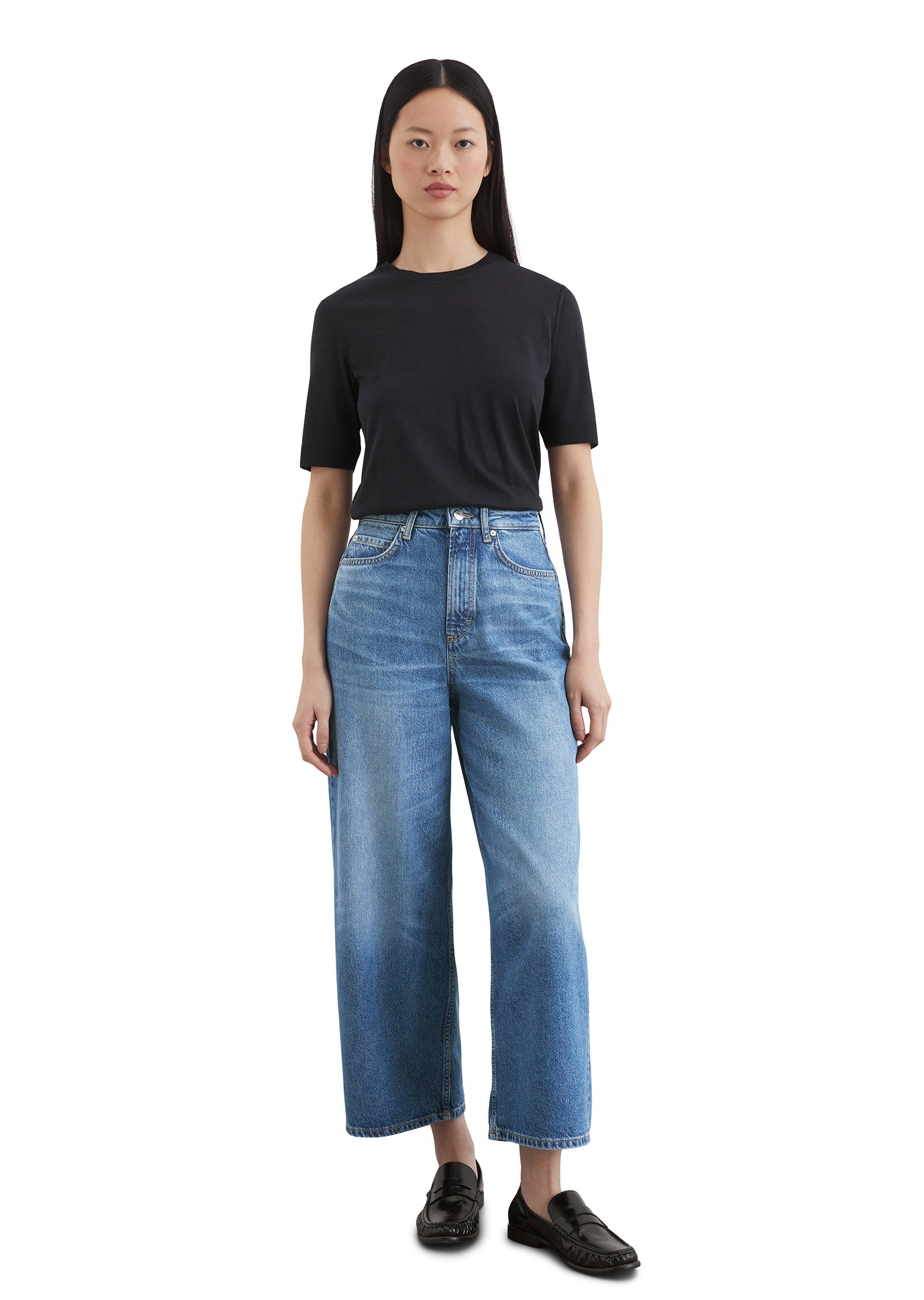 Marc O'Polo T-Shirt »aus TENCEL™ Lyocell-Baumwolle-Mix«