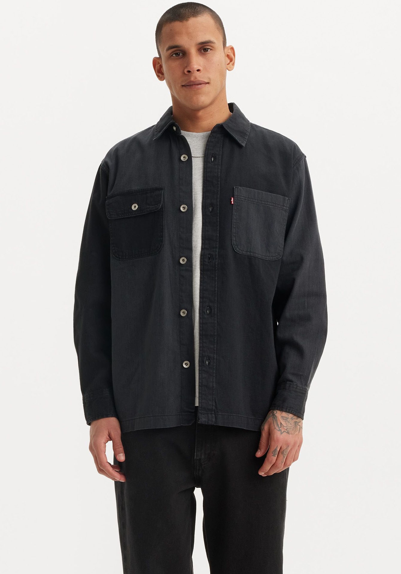 Levi's® Hemdjacke »UTILITY SHACKET«, ohne Kapuze, mit zwei Brusttaschen