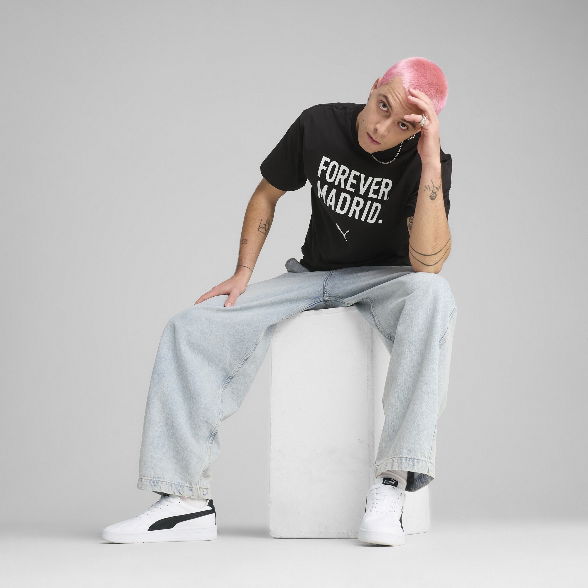 PUMA T-Shirt »Concept 2 Madrid Relaxed T-Shirt Herren«