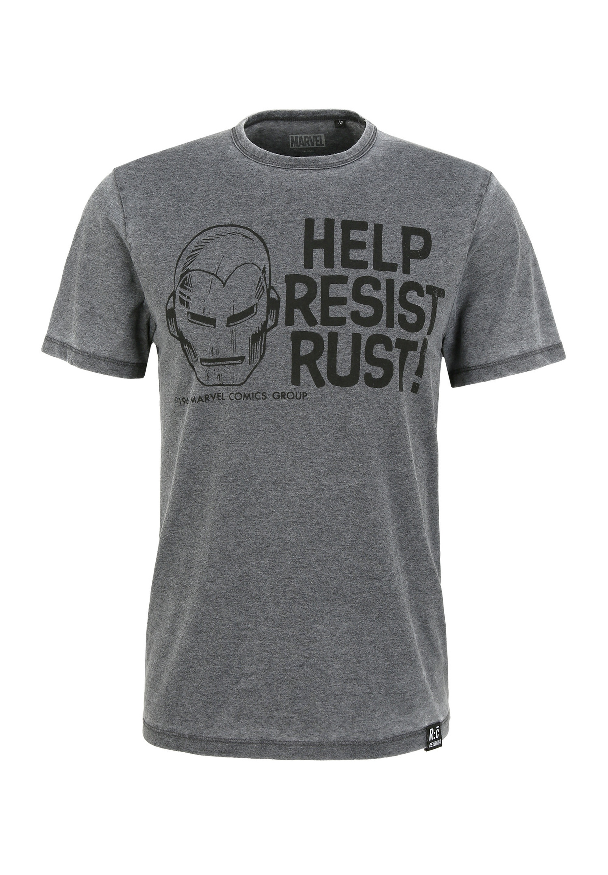 Recovered T-Shirt "Marvel Help Resist Rust" 1 Stk. tlg. mit coolem Marvel-P günstig online kaufen