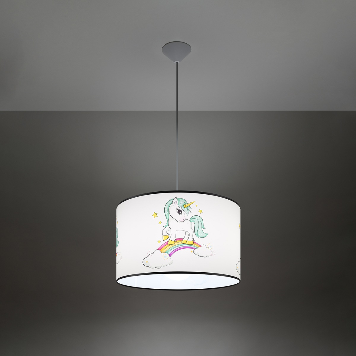 SOLLUX lighting Hängeleuchte »Hängeleuchte UNICORN 40«, 1 flammig, Leuchtmittel E27 | ohne Leuchtmittel, Streulicht