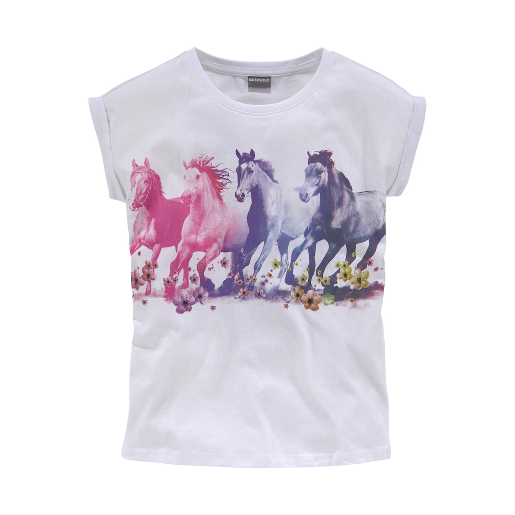 KIDSWORLD T-Shirt »Pferde«