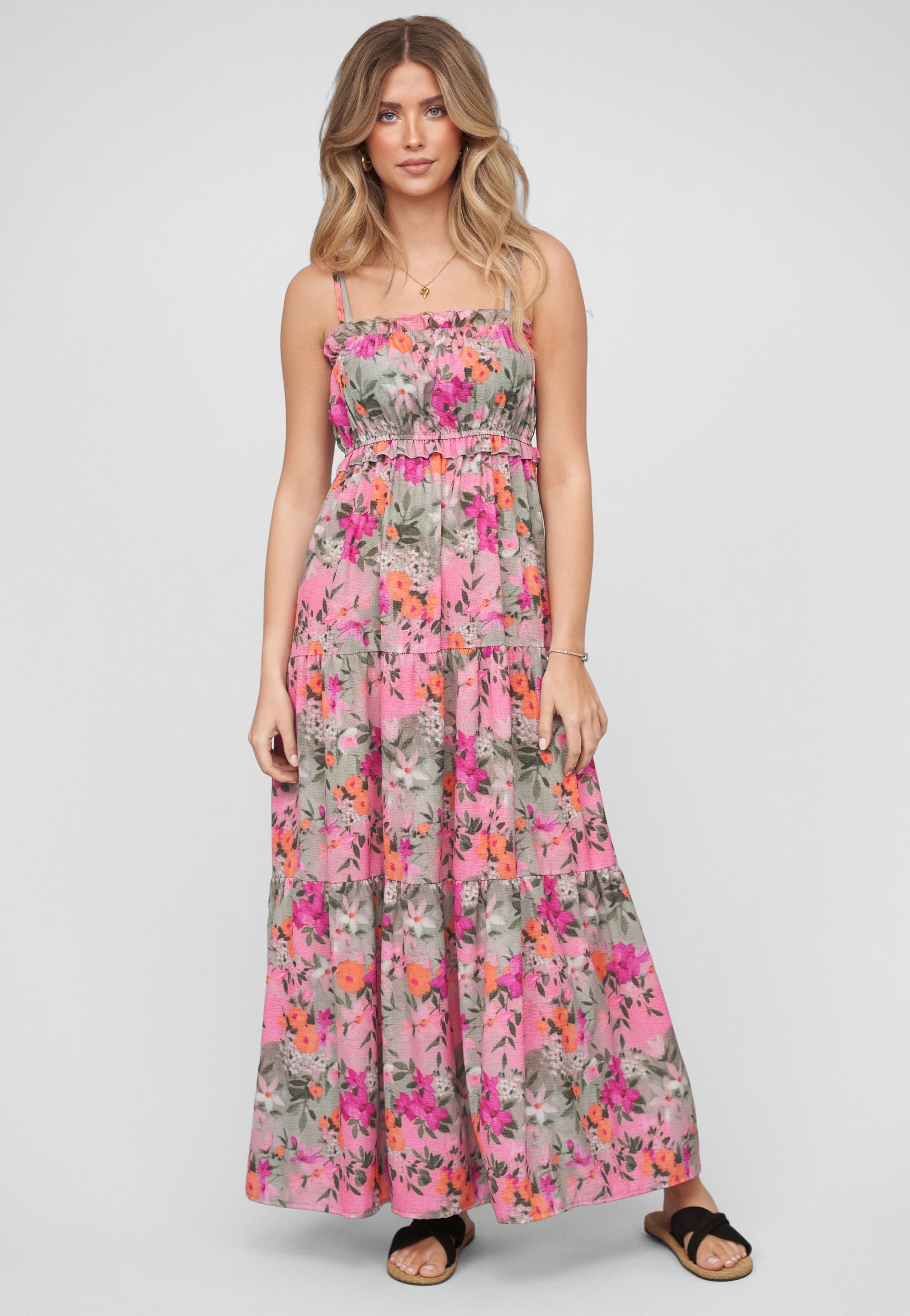 CLOUD 5IVE A-Linien-Kleid »CLOUD 5IVE Maxi Dress« 1 tlg.