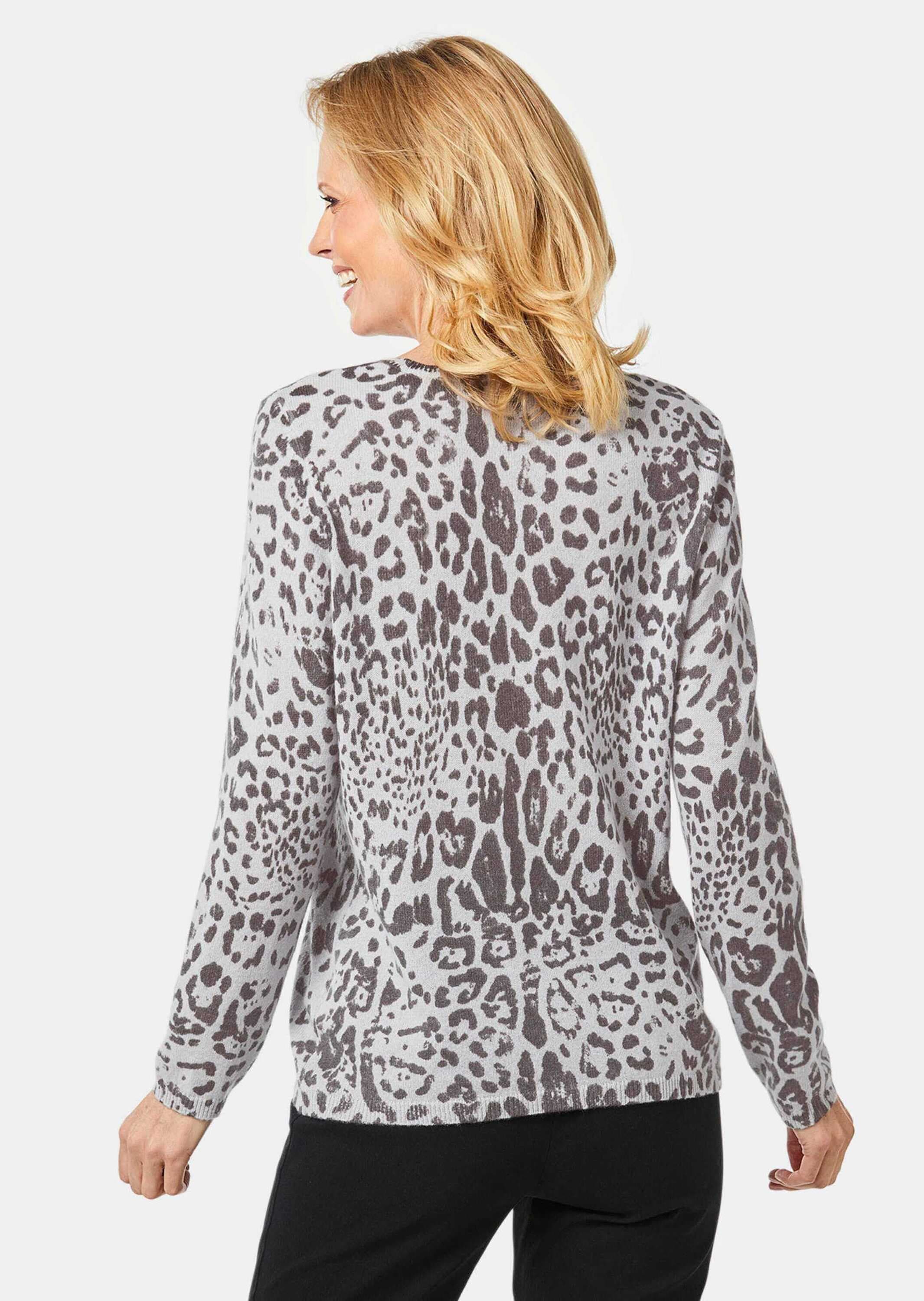 GOLDNER 2-in-1-Pullover »Kaschmir-Druckpullover Kaschmir-Druckpullover«