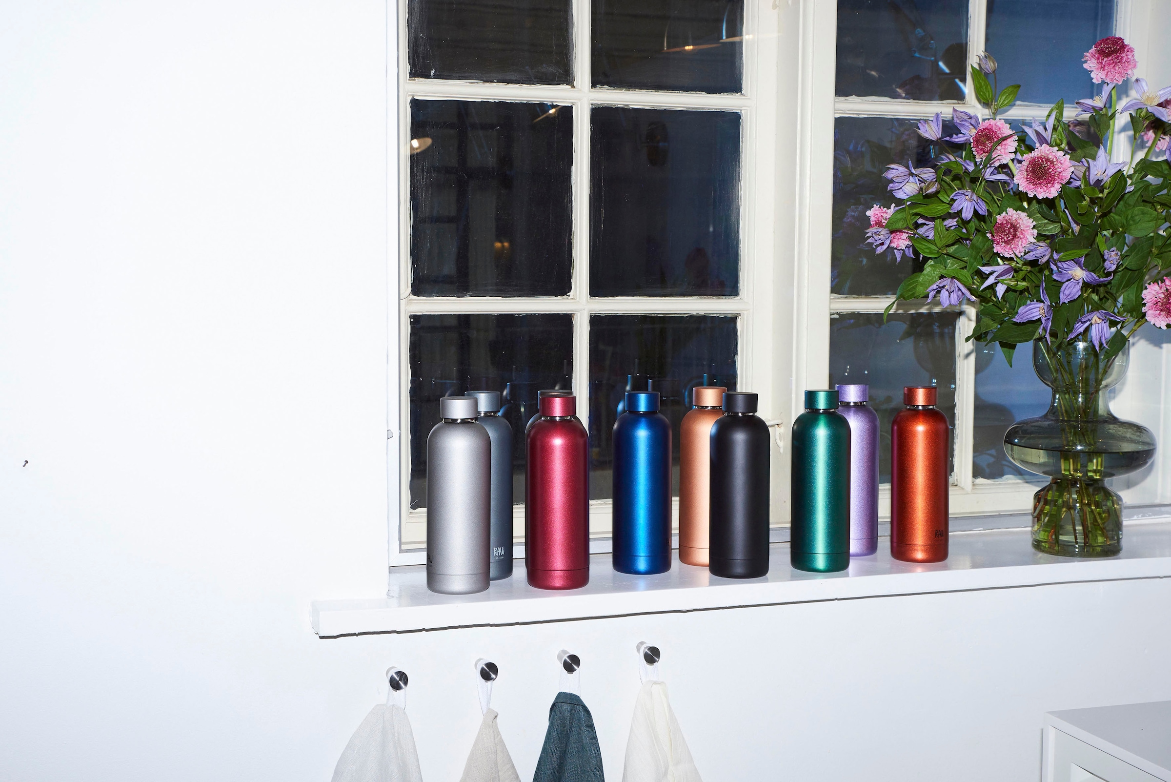 aida RAW Thermoflasche »RAW To Go« Stahl, 500 ml